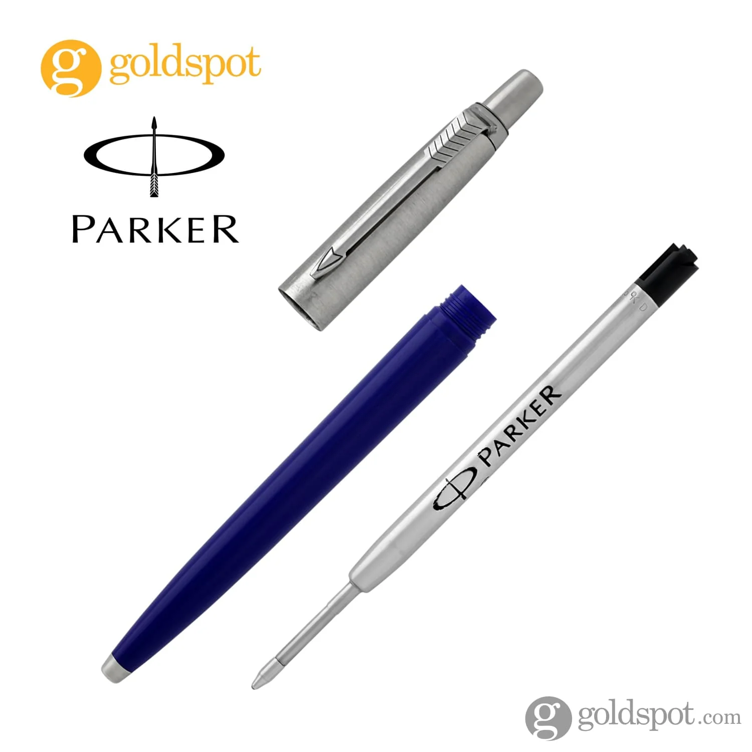 Parker Jotter Ballpoint Pen Variety Set in Red, Blue & Black - Image 5