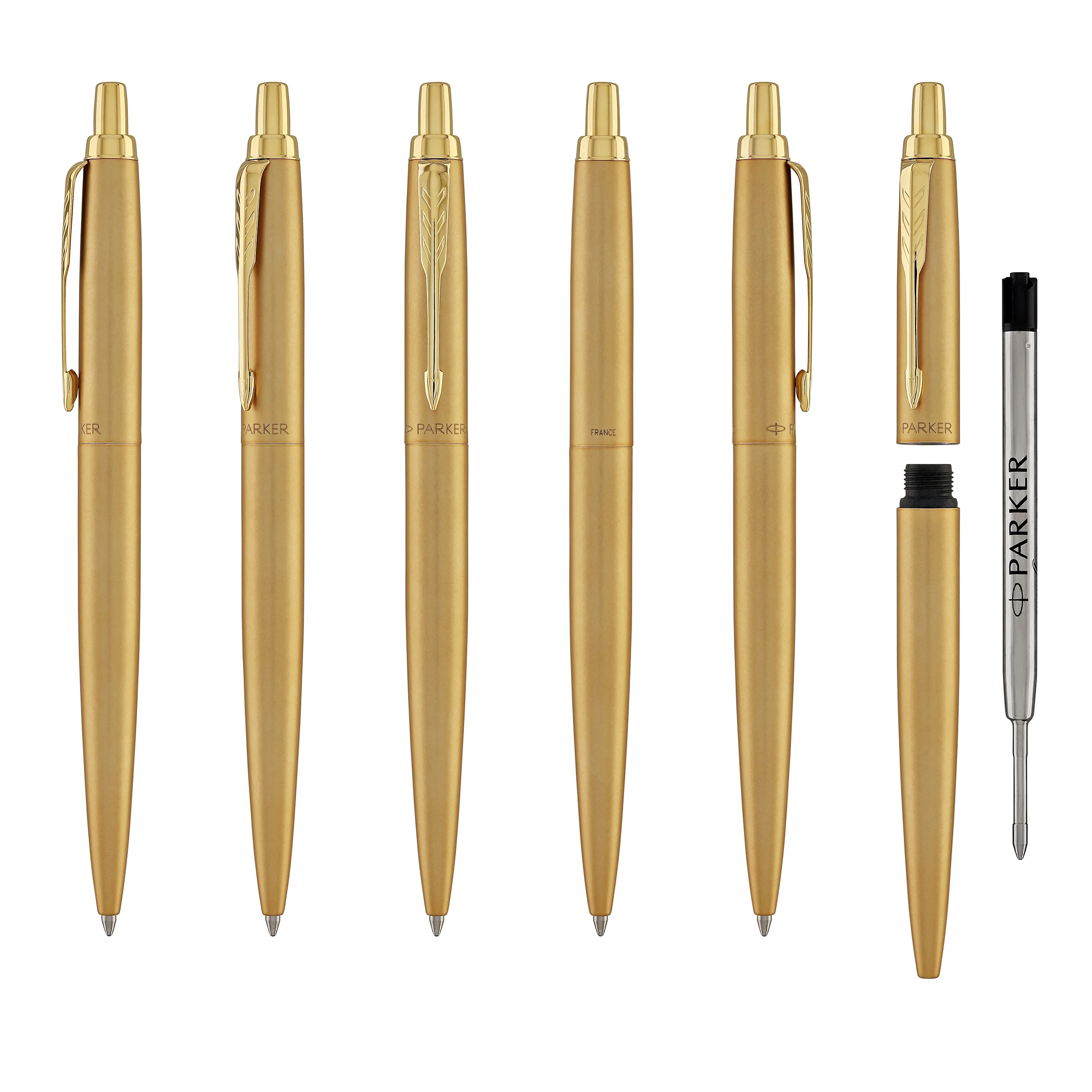 Parker Jotter XL Ballpoint Pen in Monochrome Gold GT - Image 6