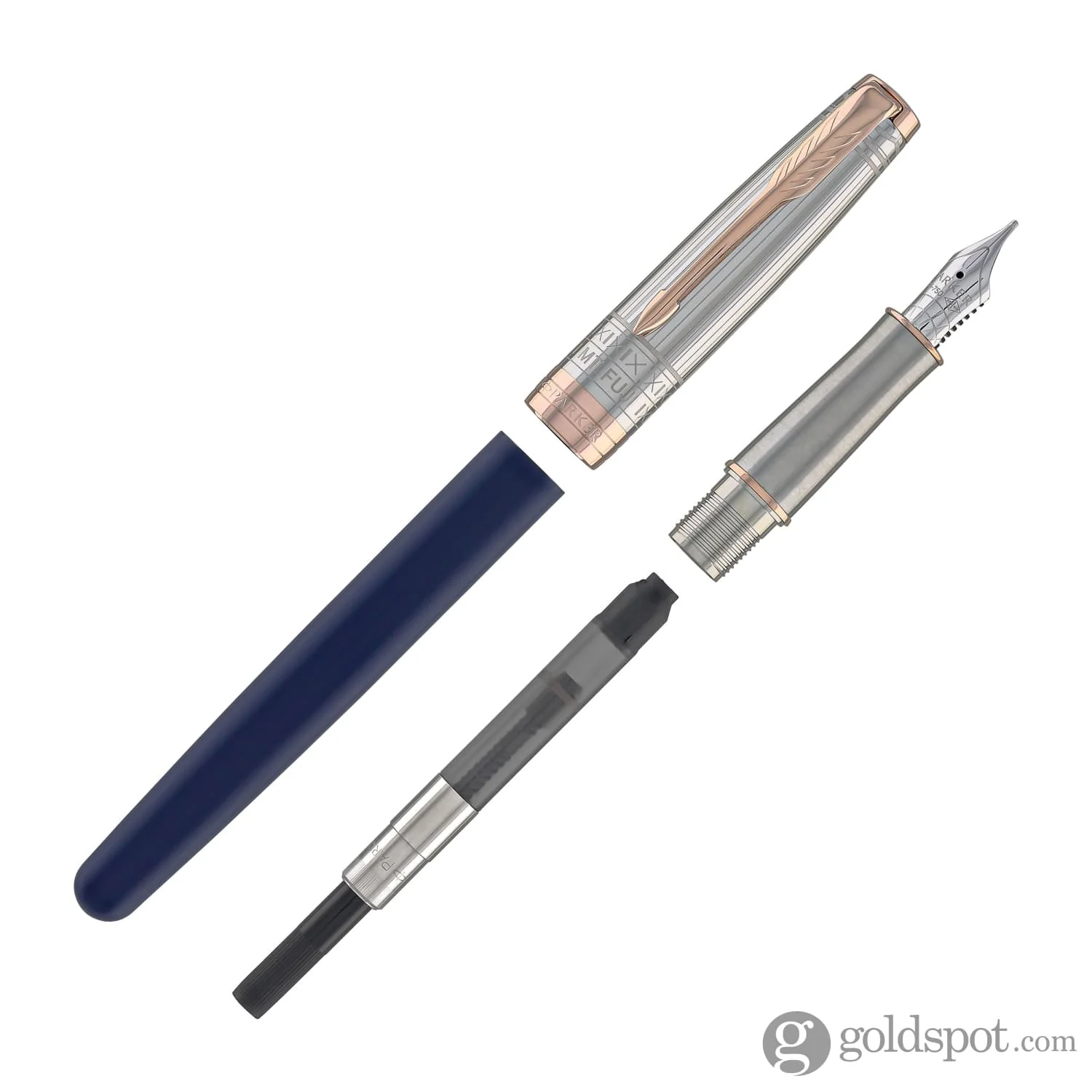 Parker Sonnet Intrepid Journeys Fountain Pen in Mt. Fuji - Image 7