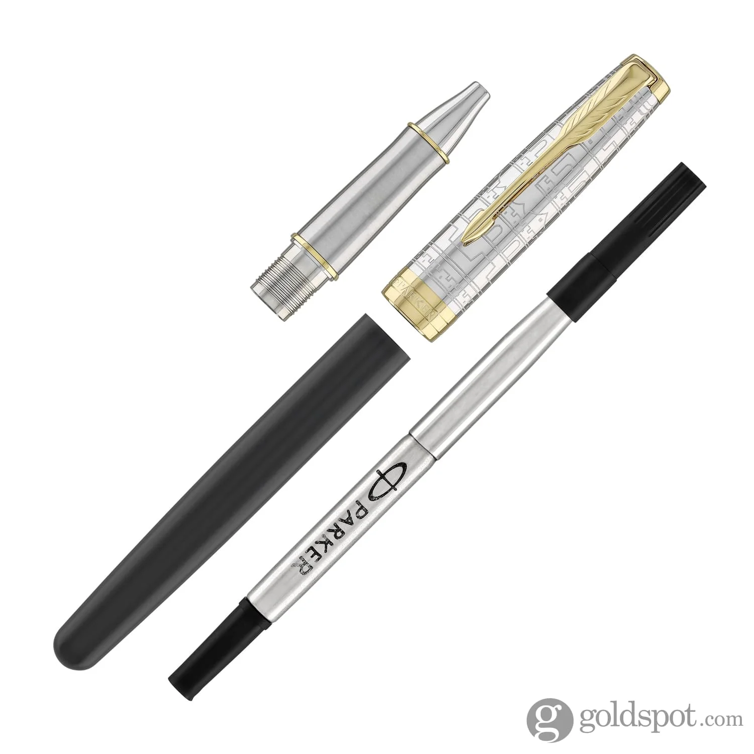 Parker Sonnet Intrepid Journeys Rollerball Pen in Ancient China with Gold Trim - Image 7