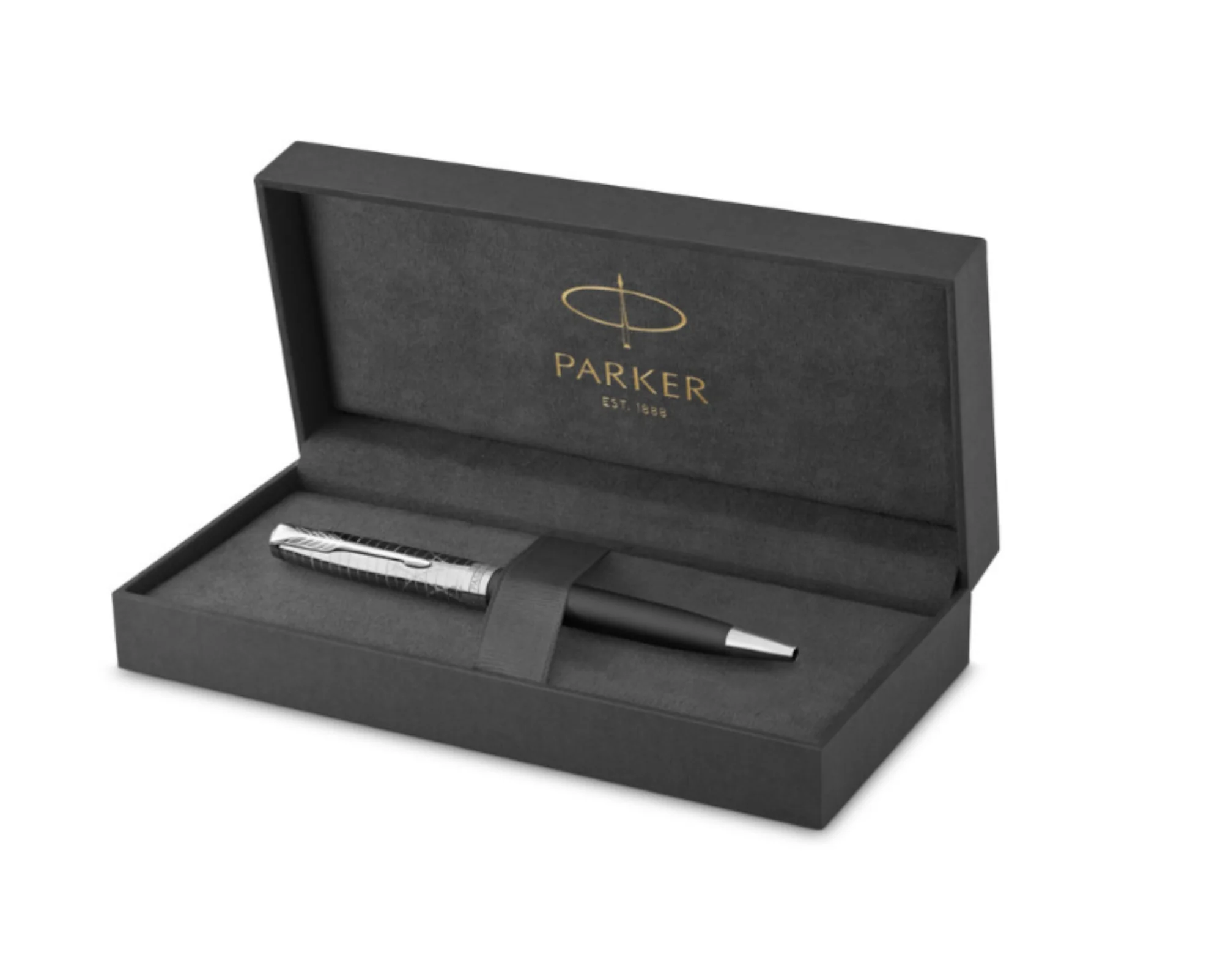 Parker Sonnet Premium Ballpoint Pen in Legacy of Flight with Chrome Trim - Image 8