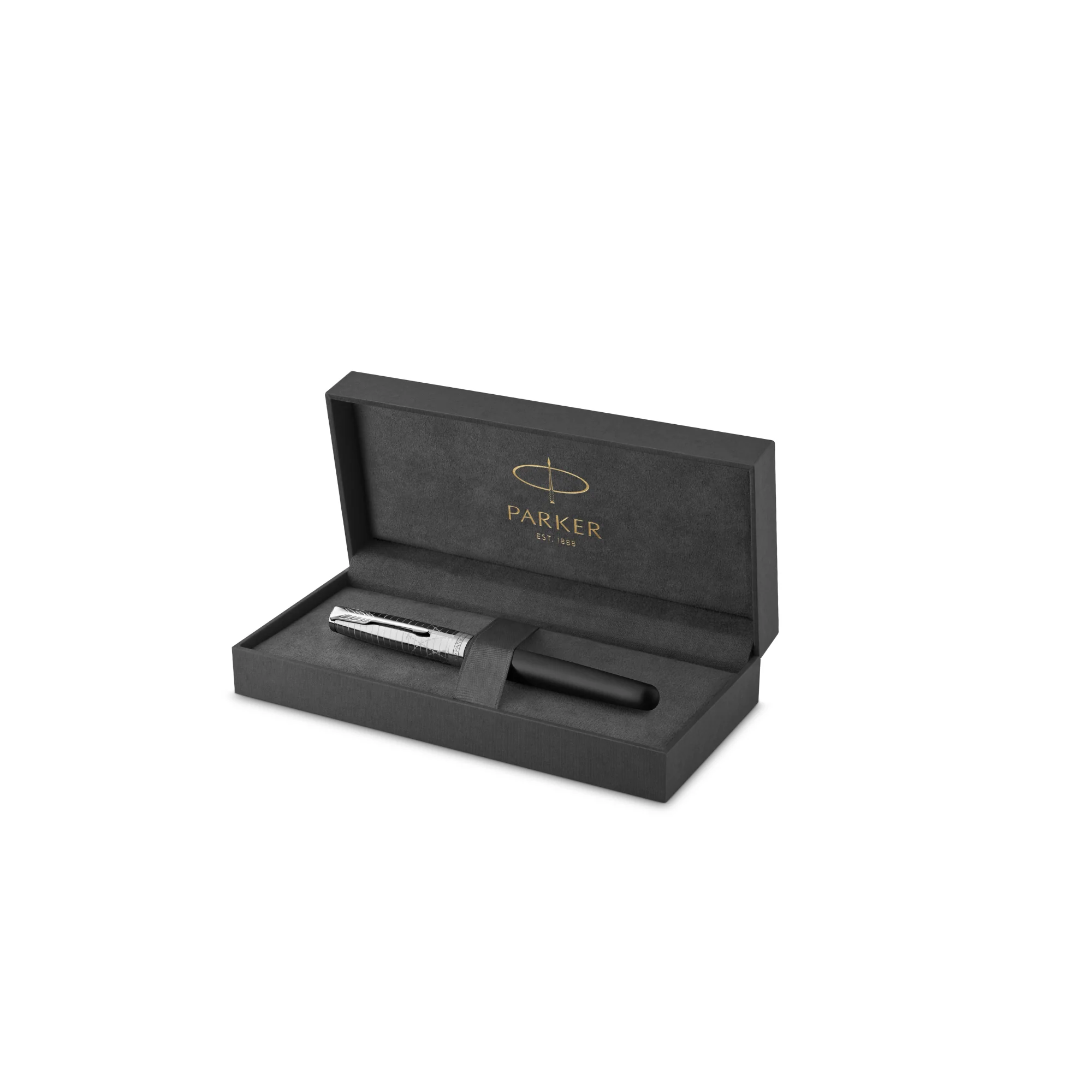 Parker Sonnet Premium Rollerball Pen in Legacy of Flight with Chrome Trim - Image 10