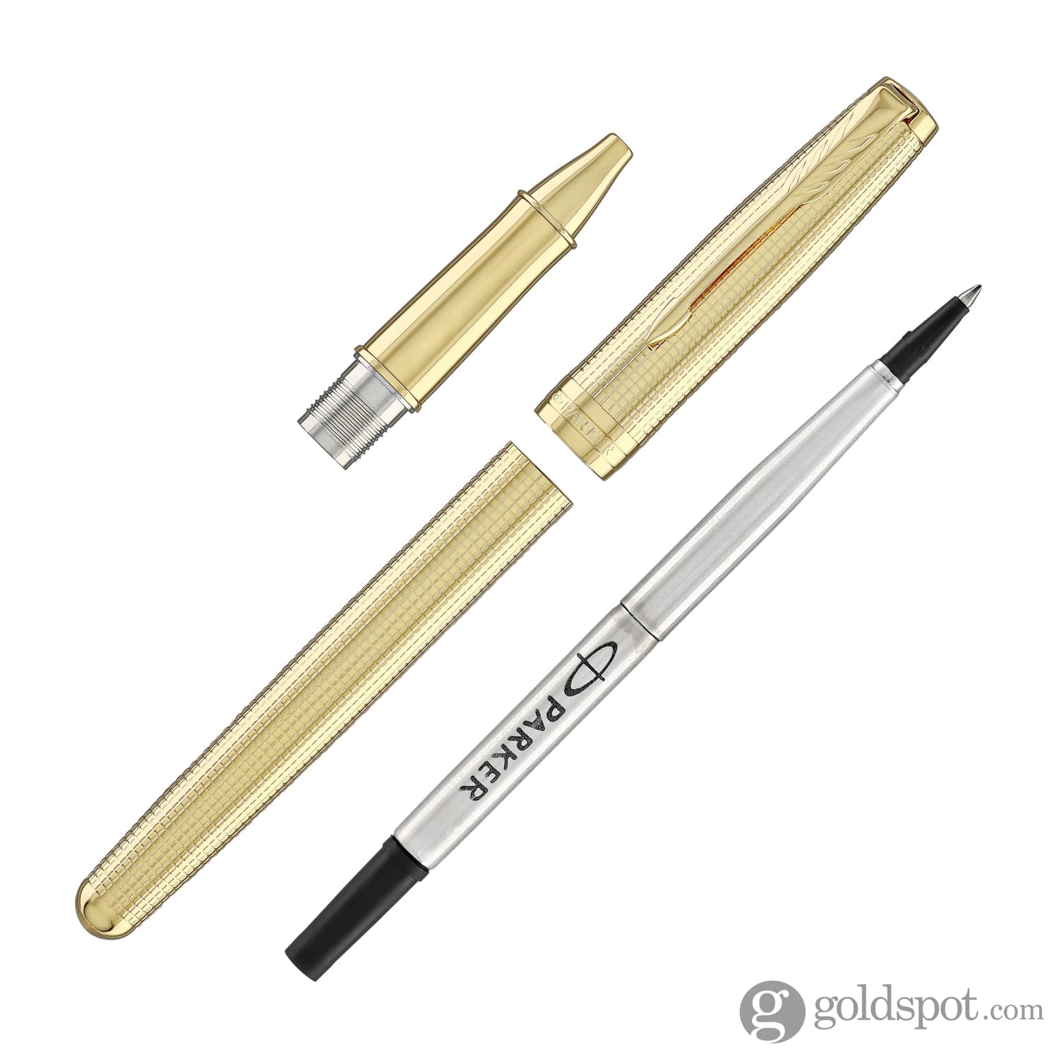 Parker Sonnet Premium Special Edition Rollerball Pen in Ciselé Gold - Image 7