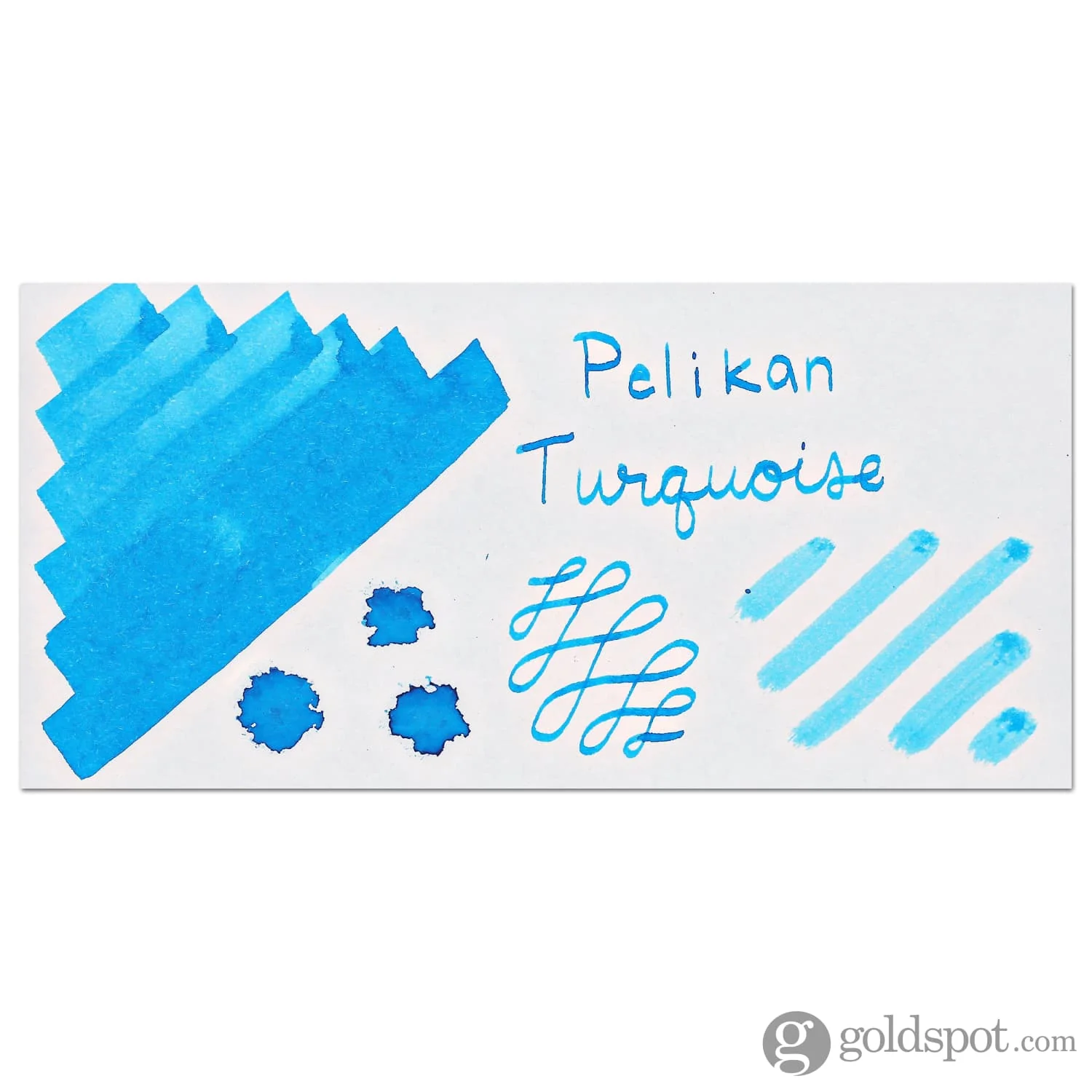 Pelikan 4001 Bottled Ink and Cartridges in Turquoise - Image 2