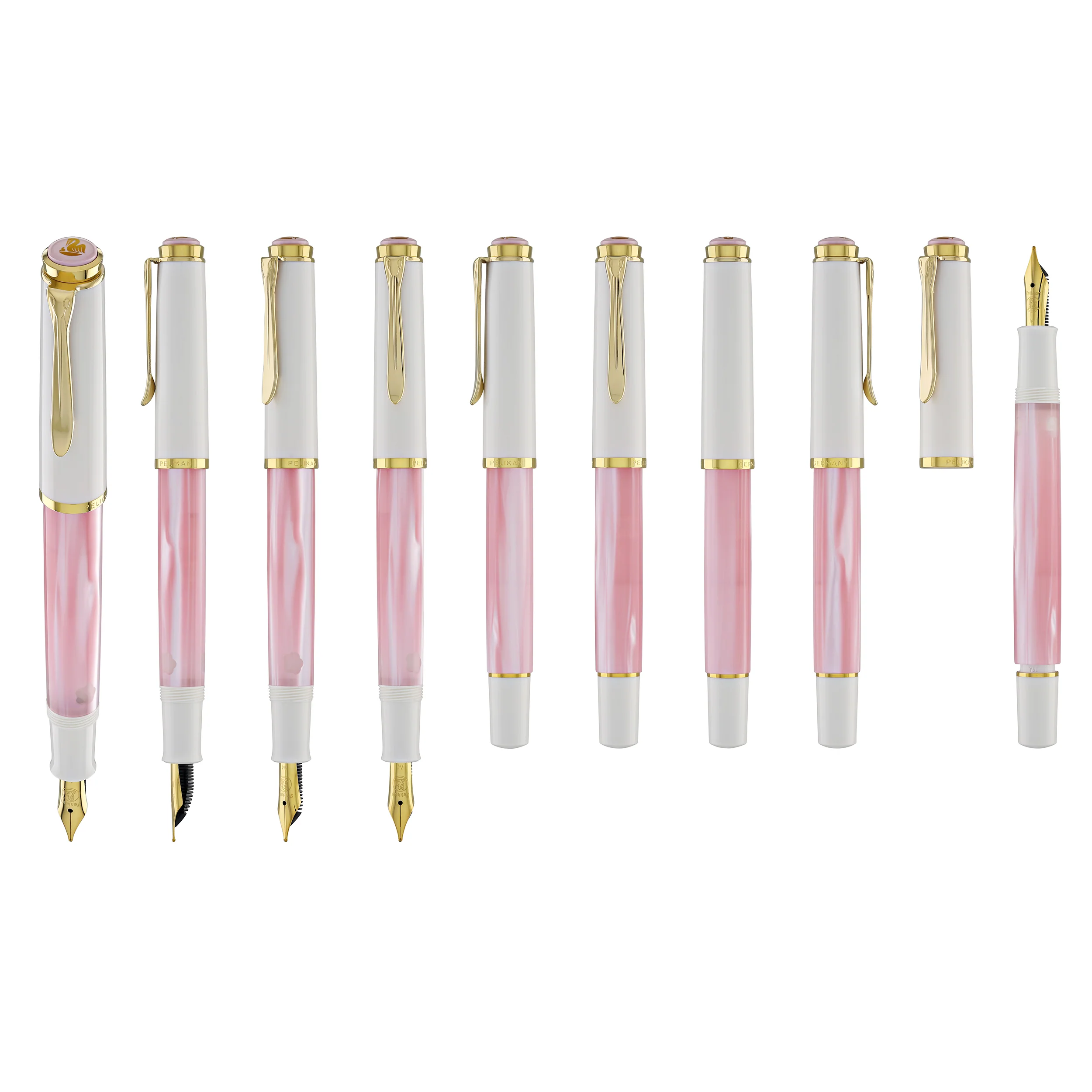 Pelikan Classic M200 Fountain Pen in Cherry Blossom - Image 9