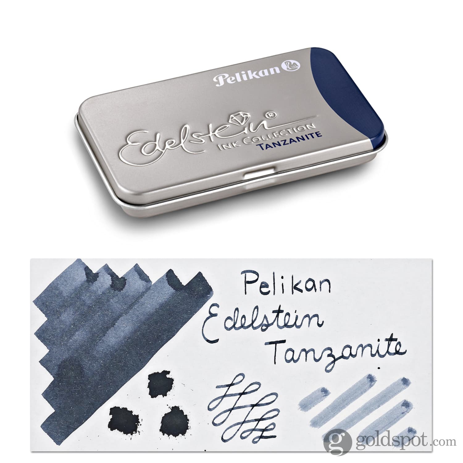Pelikan Edelstein Bottled Ink and Cartridges in Tanzanite - Image 2