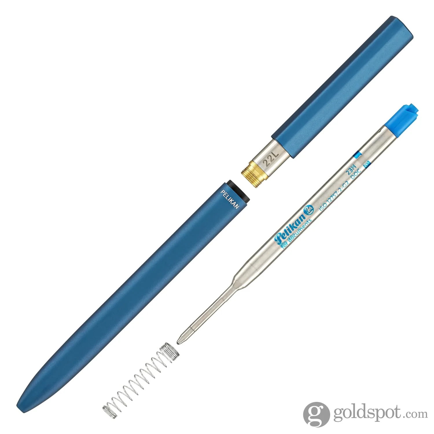 Pelikan Ineo Ballpoint Pen in Ocean Blue - Image 5