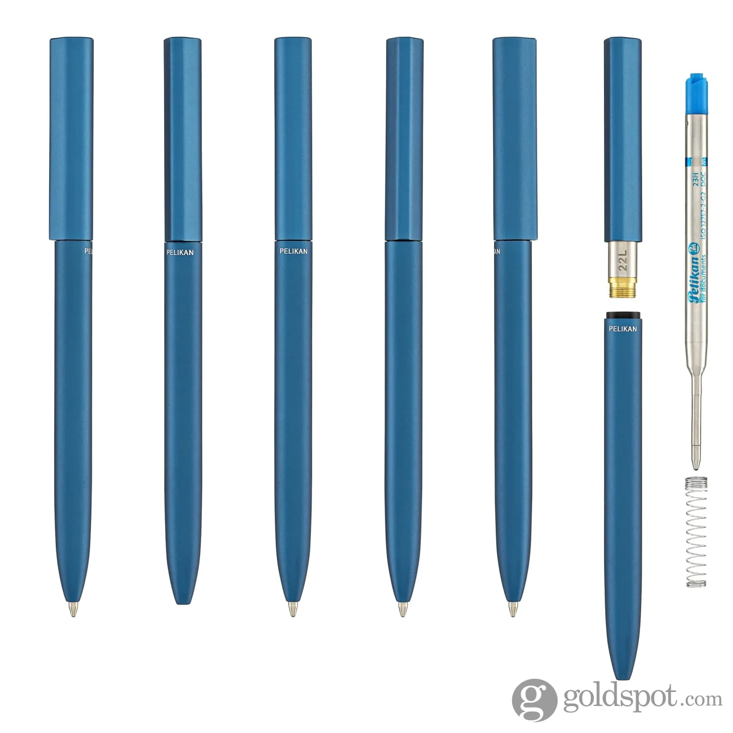 Pelikan Ineo Ballpoint Pen in Ocean Blue - Image 6