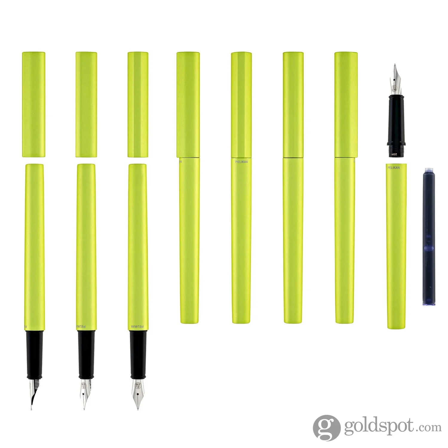 Pelikan Ineo Fountain Pen Green Oasis - Medium - Image 8