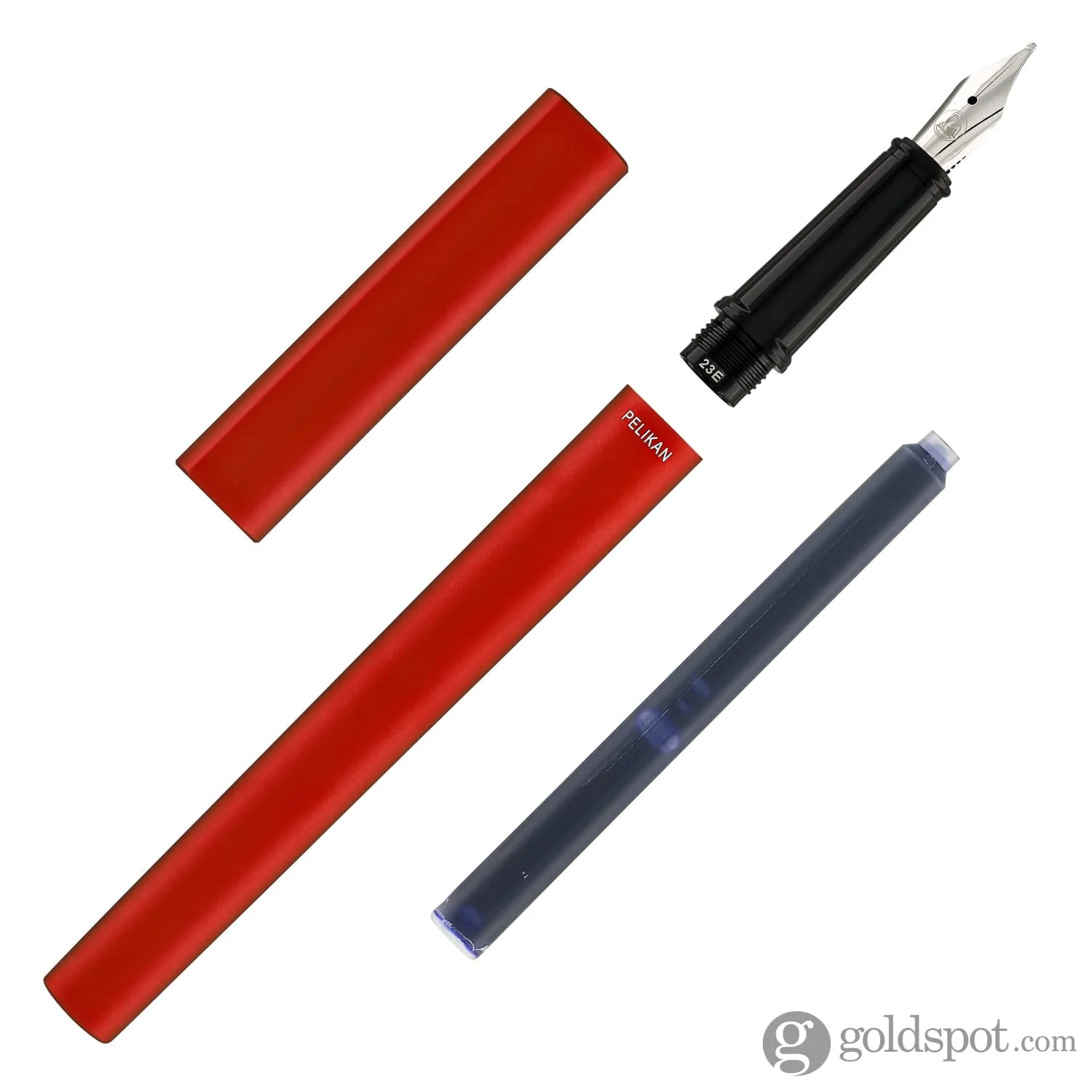 Pelikan Ineo Fountain Pen in Fiery Red - Medium - Image 7
