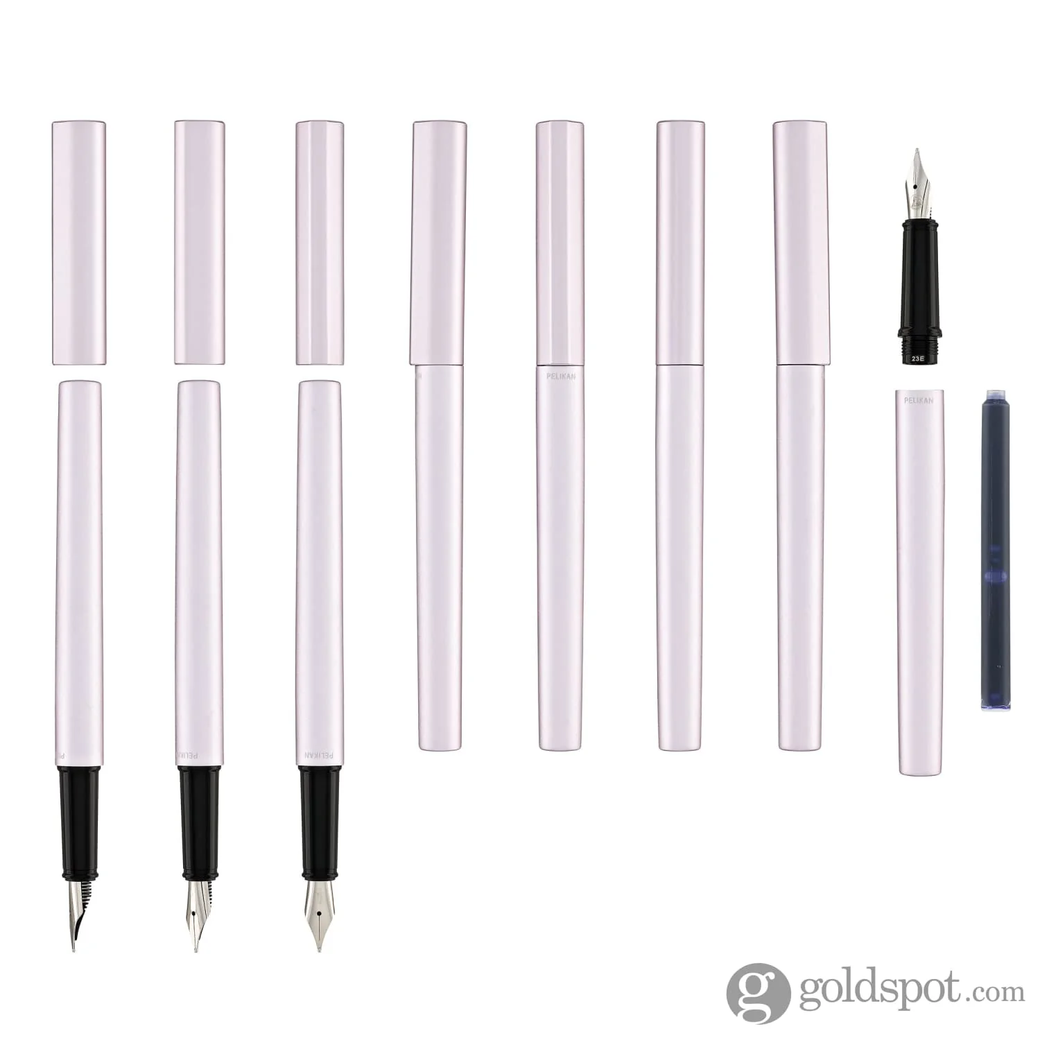 Pelikan Ineo Fountain Pen in Lavender Scent - Medium - Image 8