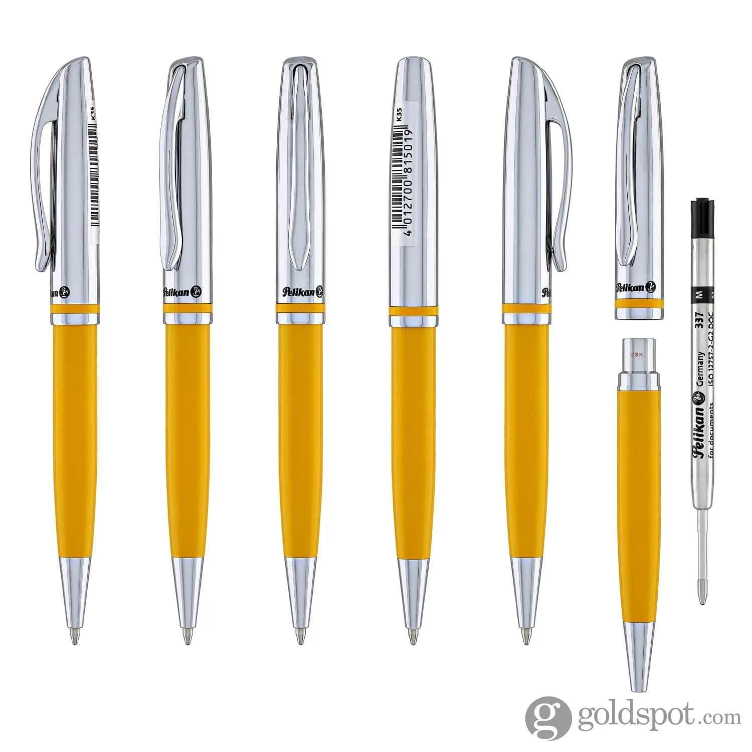 Pelikan Jazz Classic Ballpoint Pen in Mustard - Image 6