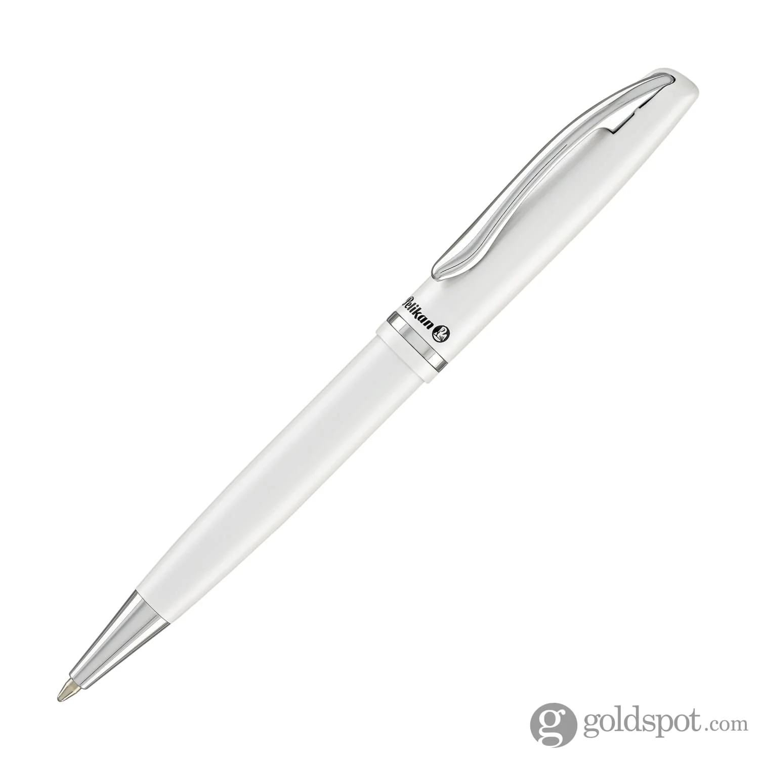 Pelikan Jazz Elegance Ballpoint Pen in White - Image 2