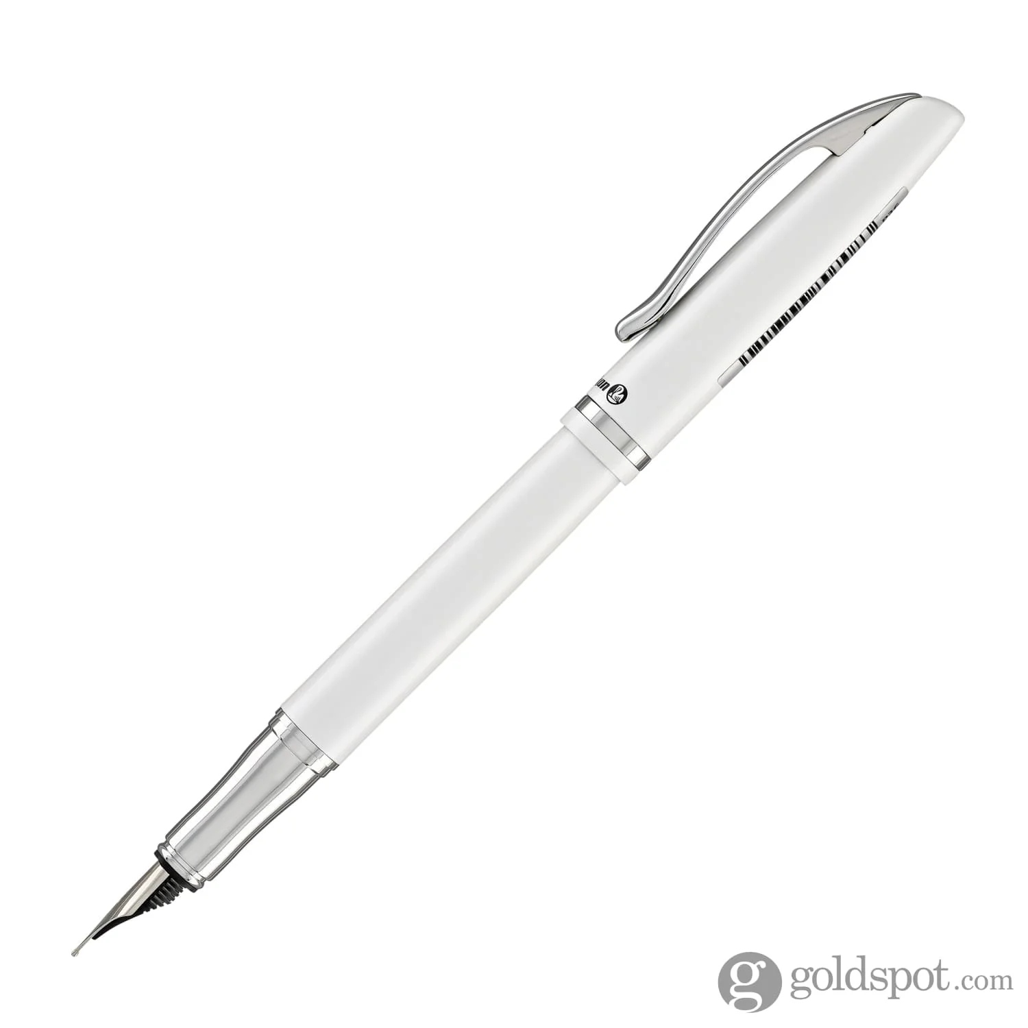 Pelikan Jazz Elegance Fountain Pen in White - Medium Point - Image 3