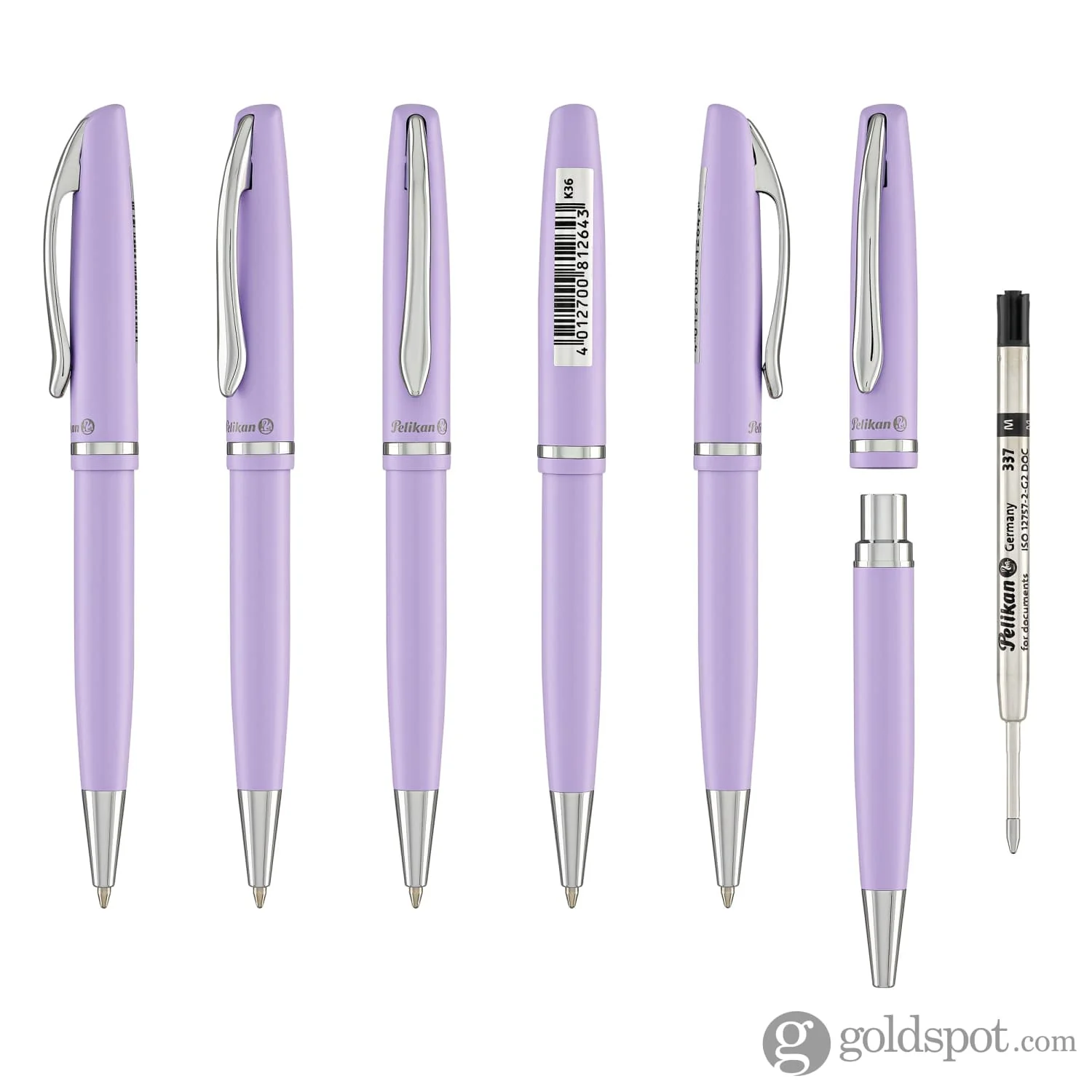 Pelikan Jazz Pastel Ballpoint Pen in Lavender - Image 6