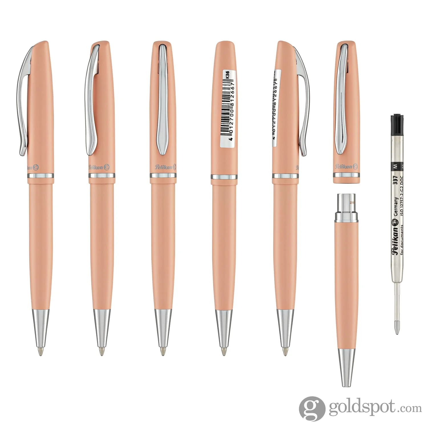 Pelikan Jazz Pastel Ballpoint Pen in Peach - Image 6