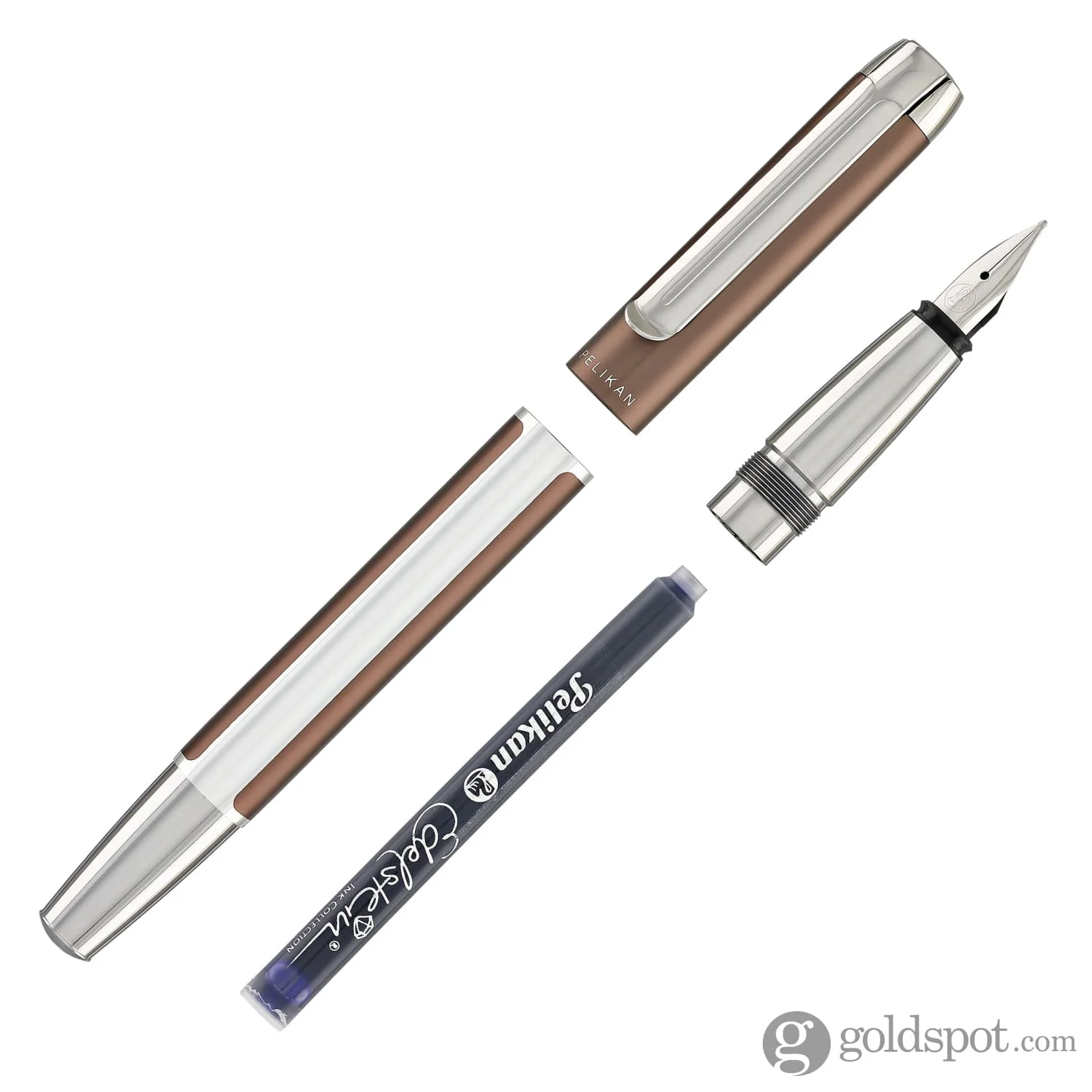 Pelikan Pura Series P40 Fountain Pen in Mocha - Image 7