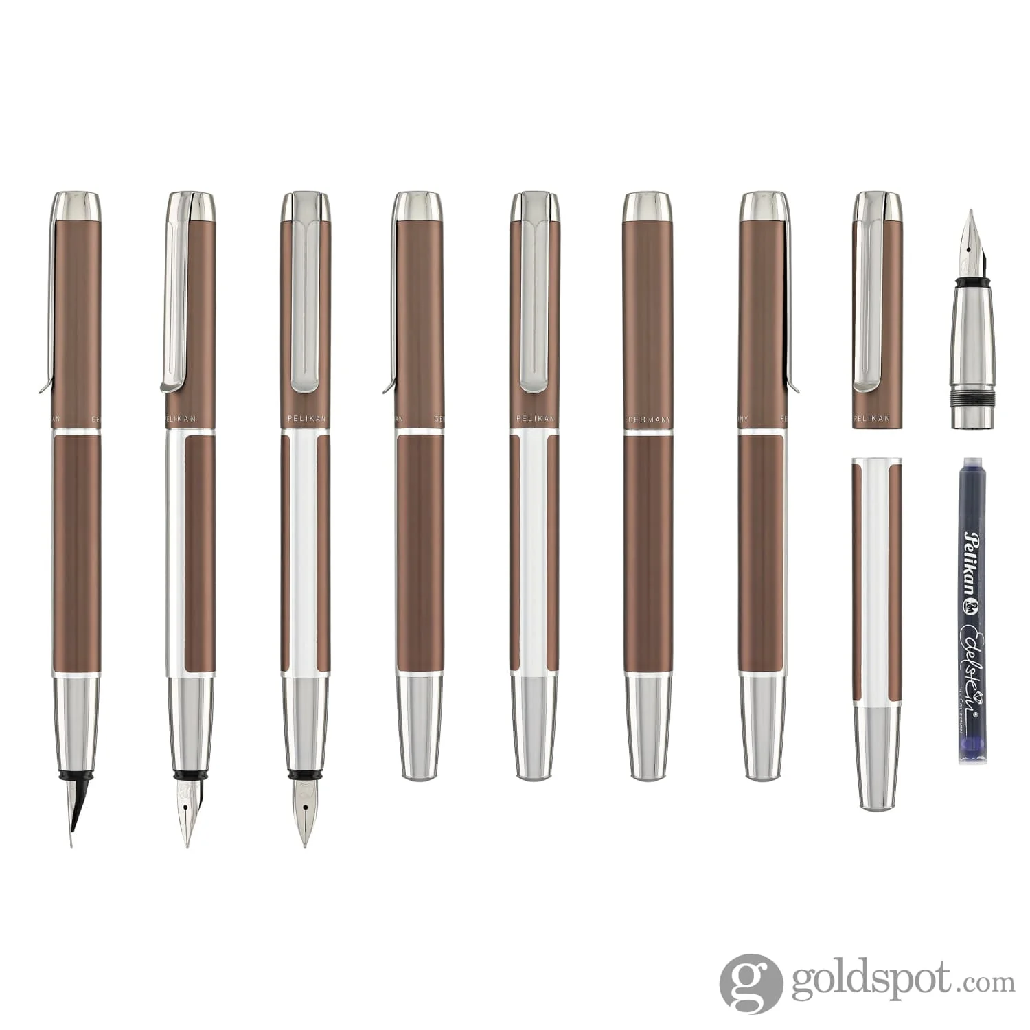 Pelikan Pura Series P40 Fountain Pen in Mocha - Image 8