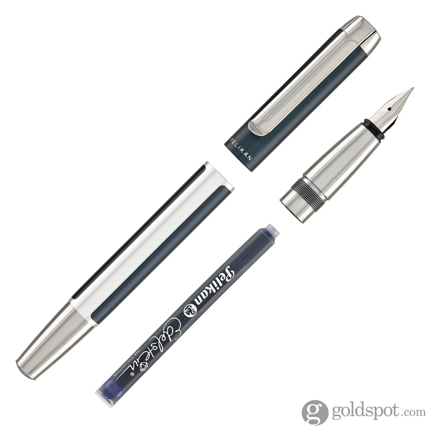 Pelikan Pura Series P40 Fountain Pen in Petrol - Image 7
