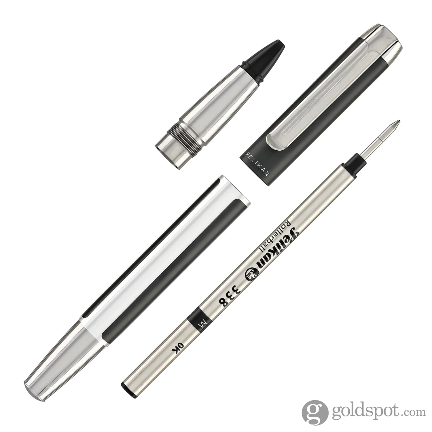 Pelikan Pura Series R40 Rollerball Pen in Anthracite - Image 7