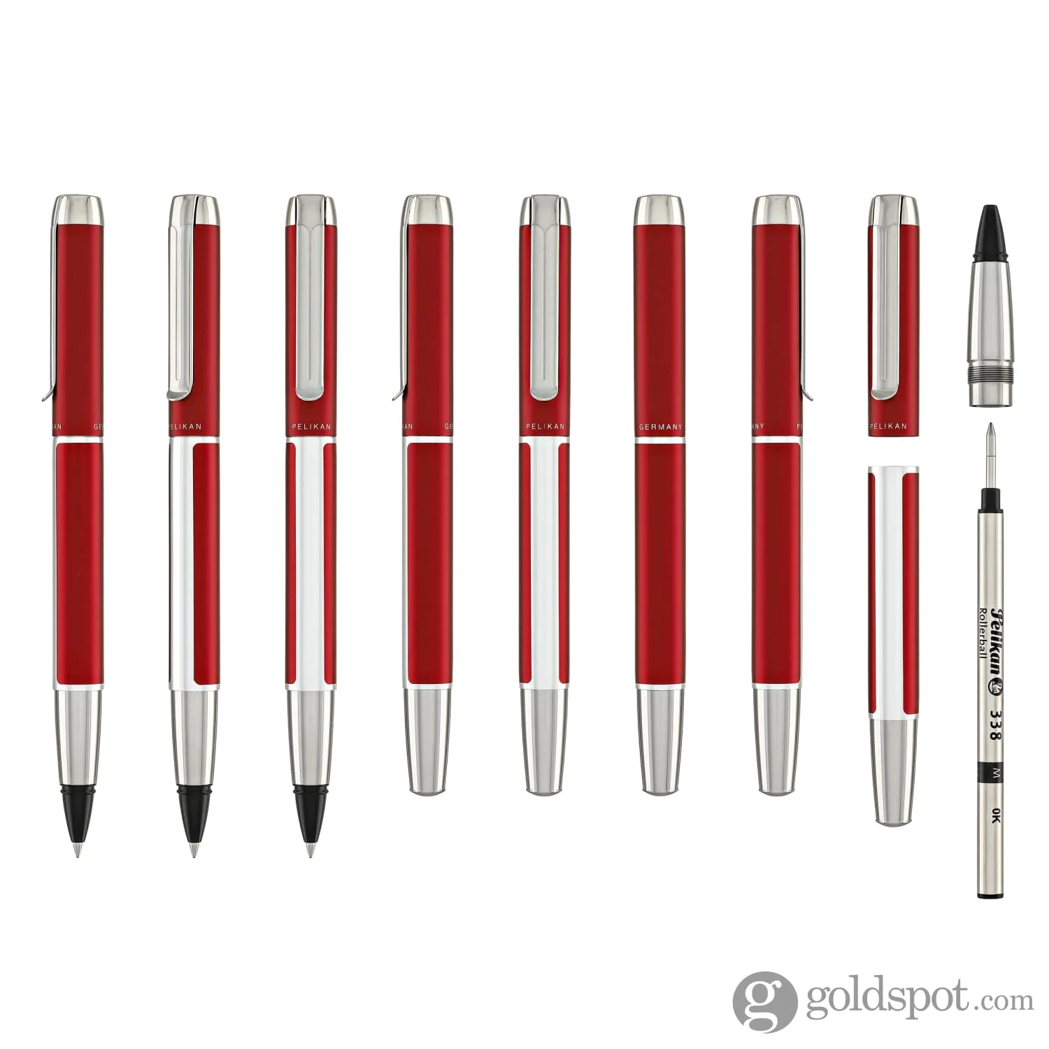 Pelikan Pura Series R40 Rollerball Pen in Bordeaux - Image 8