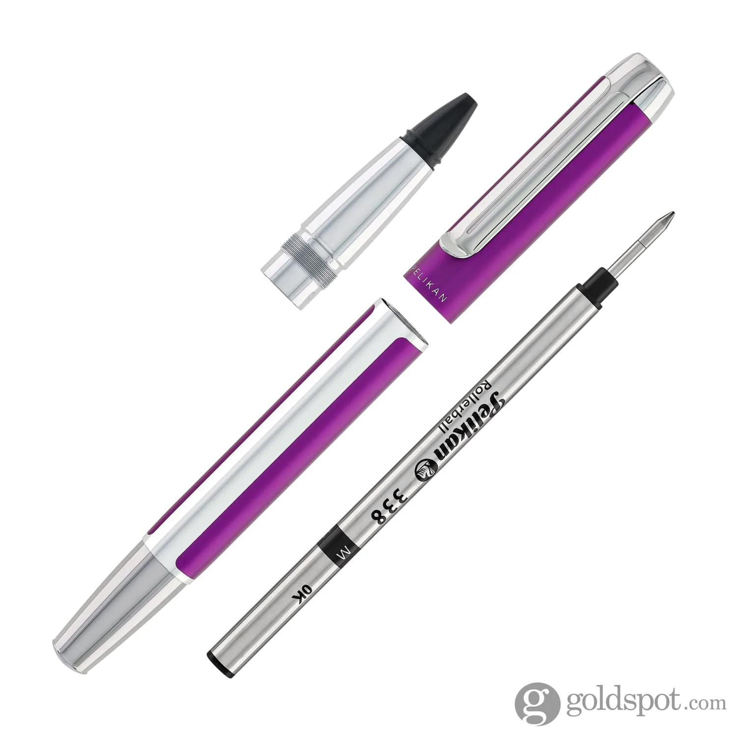 Pelikan Pura Series R40 Rollerball Pen in Violet - Image 7