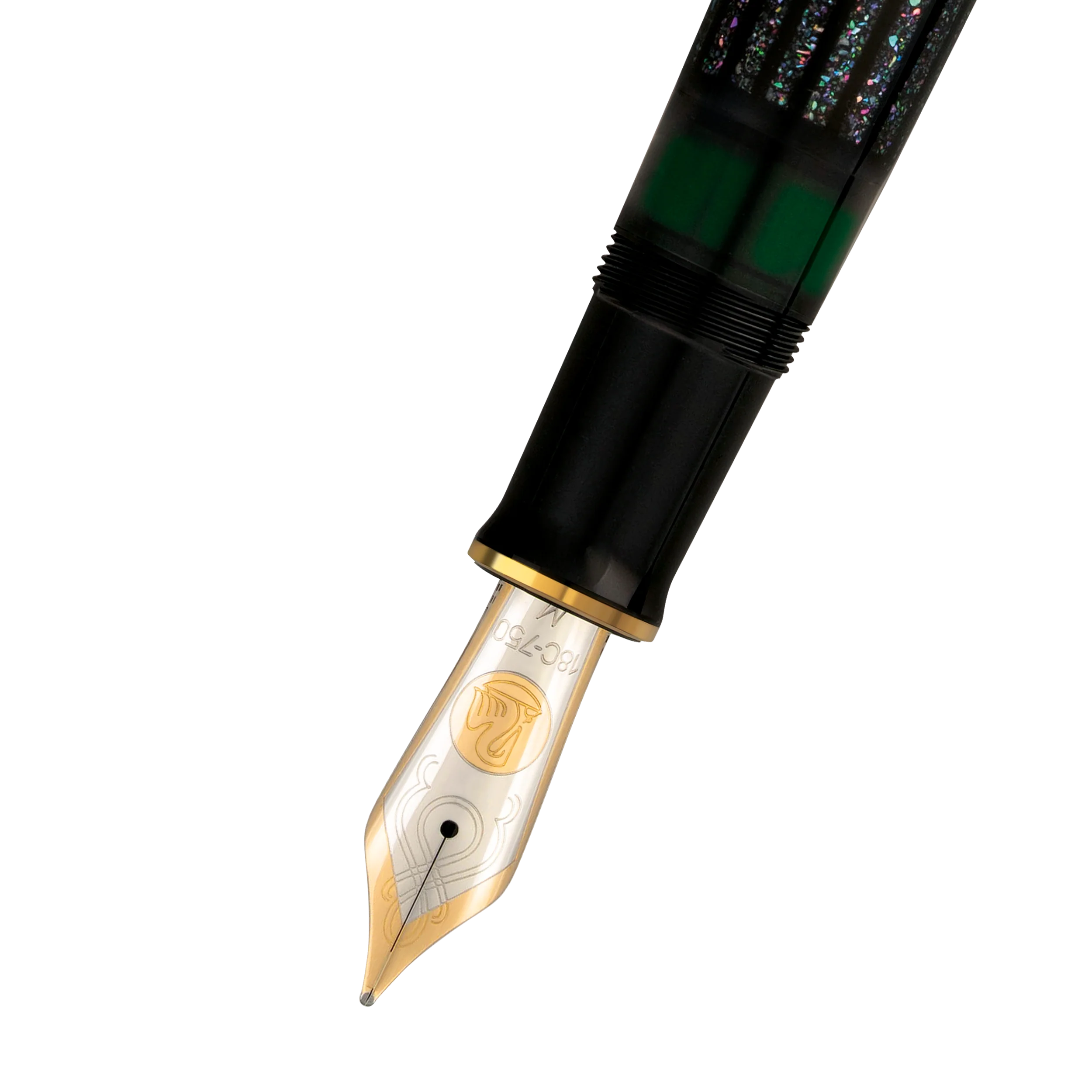 Pelikan Souverän M1000 Fountain Pen in Raden Stardust “Hoshikuzu" - Medium Nib - Limited Edition - Image 3
