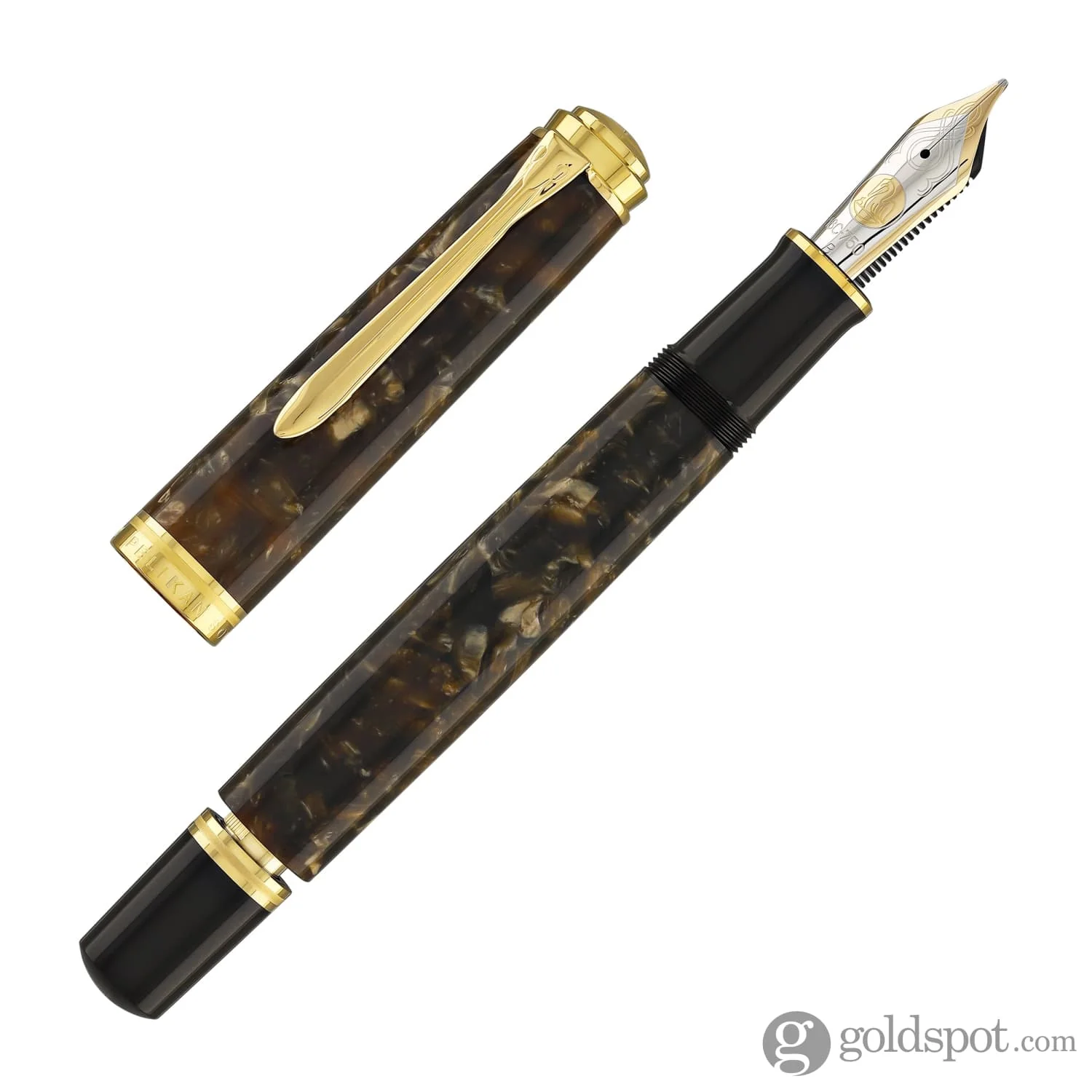 Pelikan Souveran M1000 Special Edition Fountain Pen in Renaissance Brown - 18K Gold - Image 7