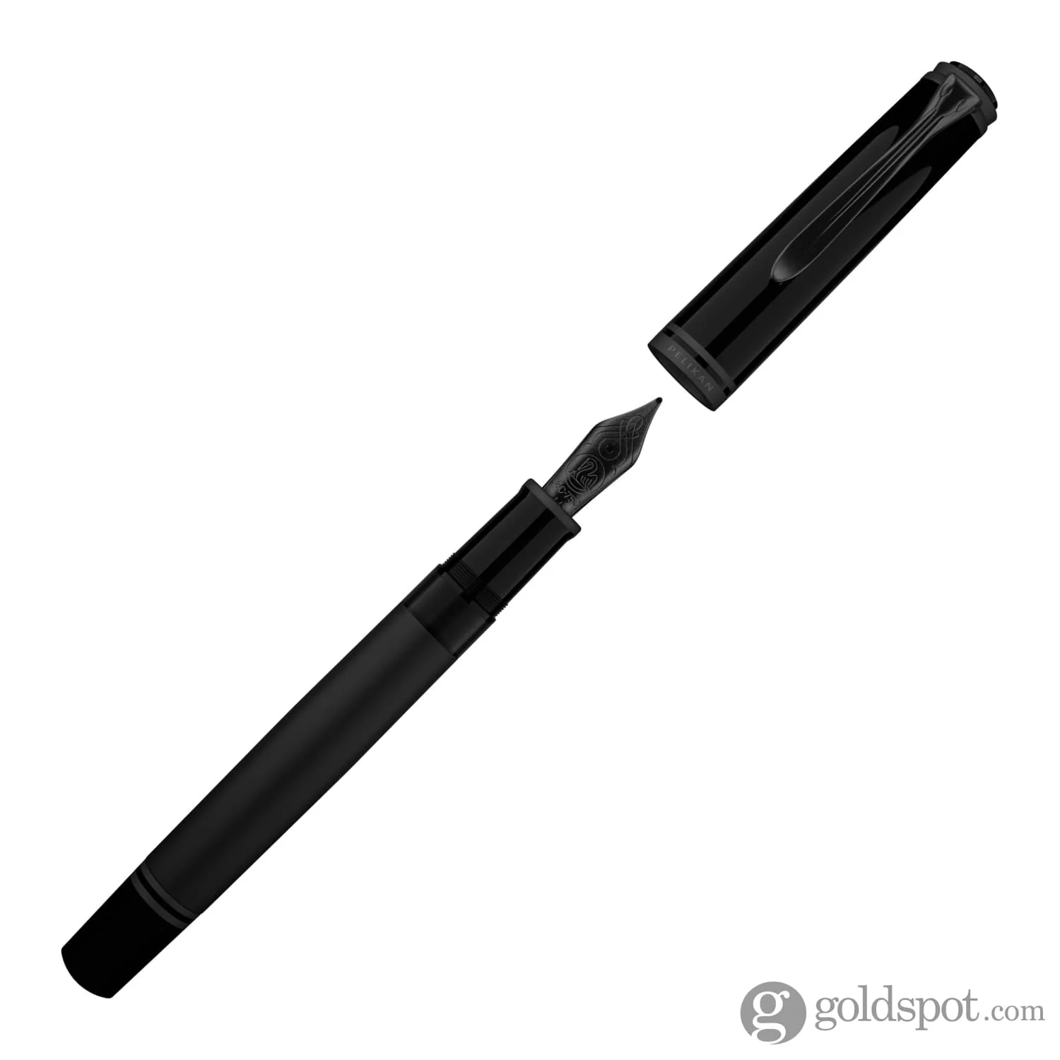 Pelikan Souverän M809 Fountain Pen in Black Matte - 18K Gold Nib - Image 3