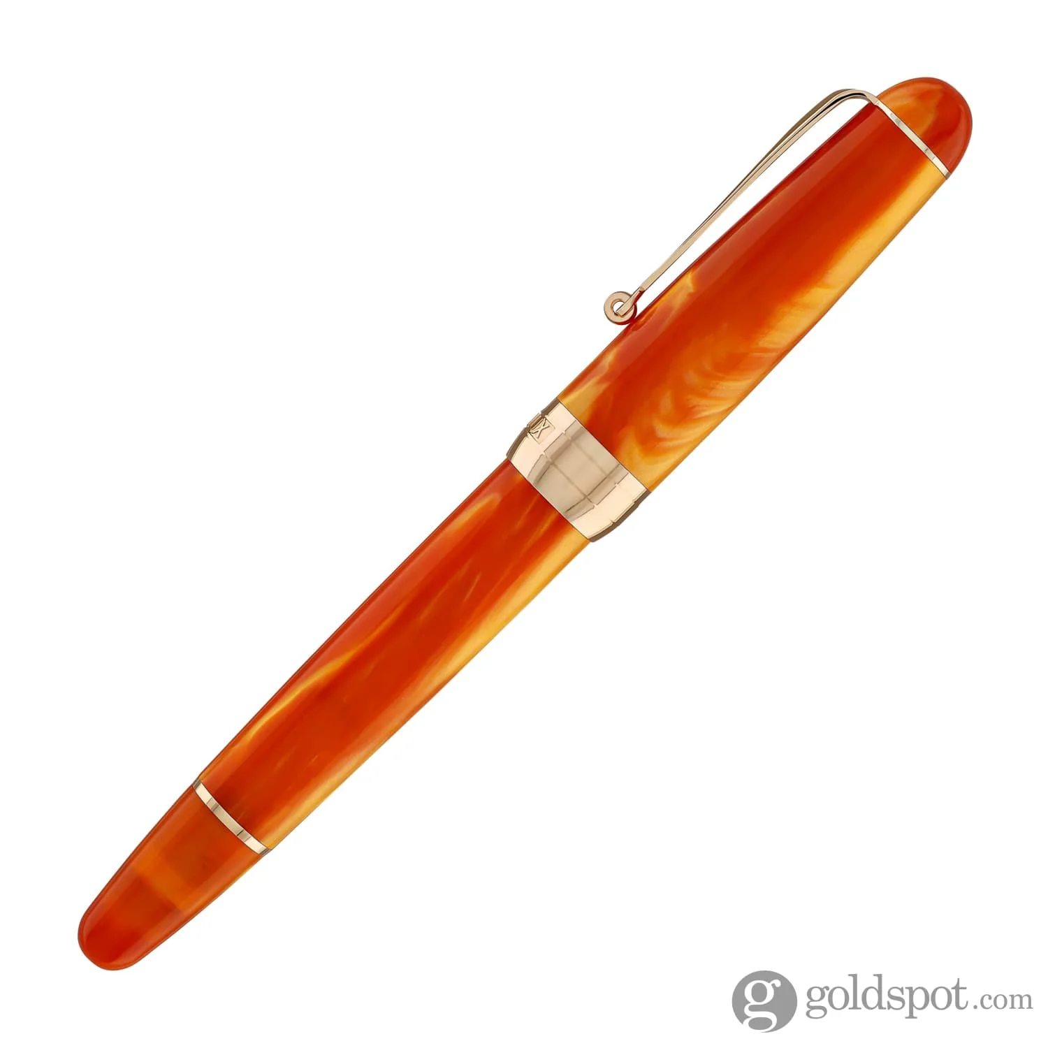Penlux Masterpiece Delgado Fountain Pen in Tangerine - Image 6
