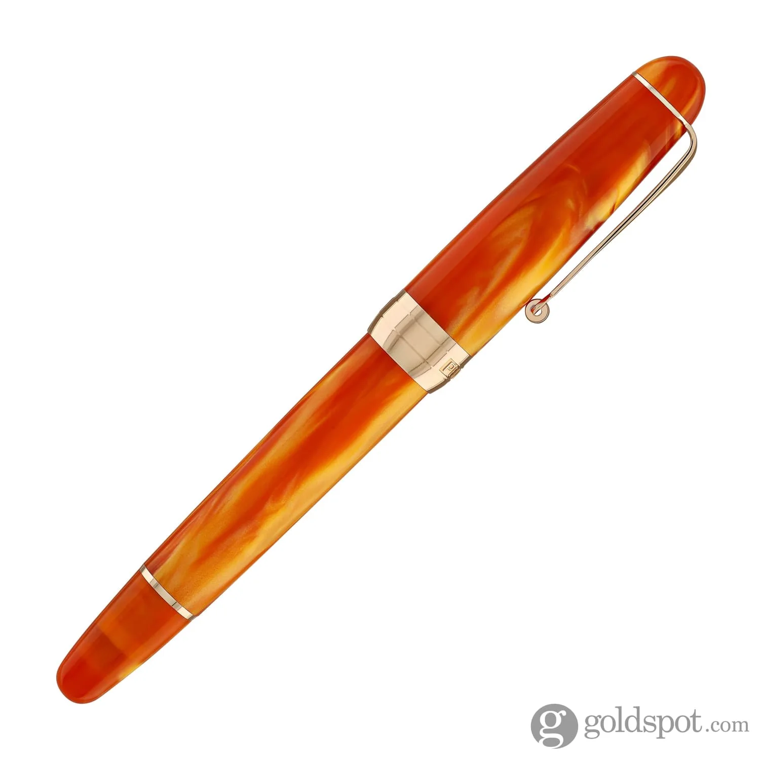 Penlux Masterpiece Delgado Fountain Pen in Tangerine - Image 7
