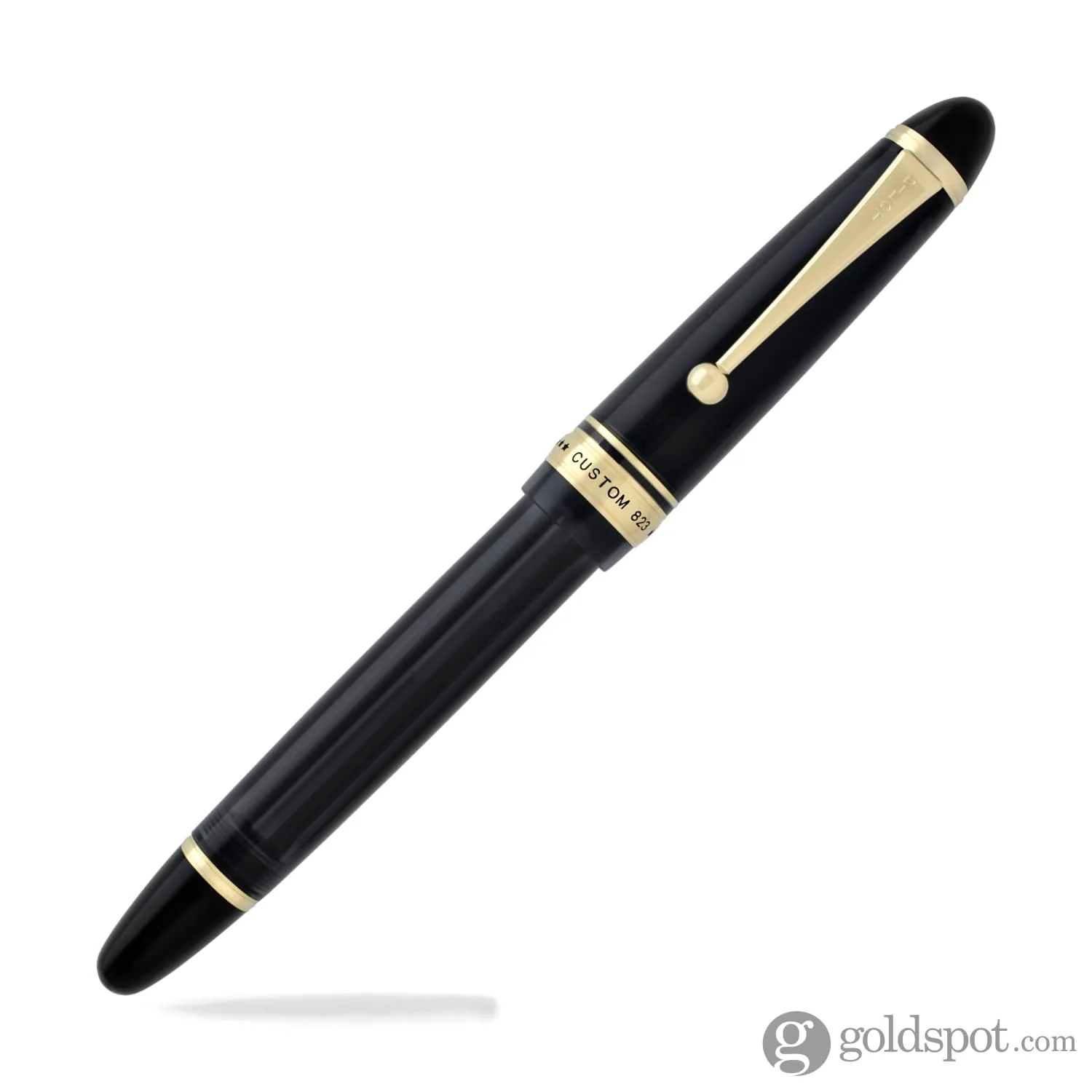 Pilot Custom 823 Fountain Pen in Smoke with Gold Trim - 14K Gold - Image 5