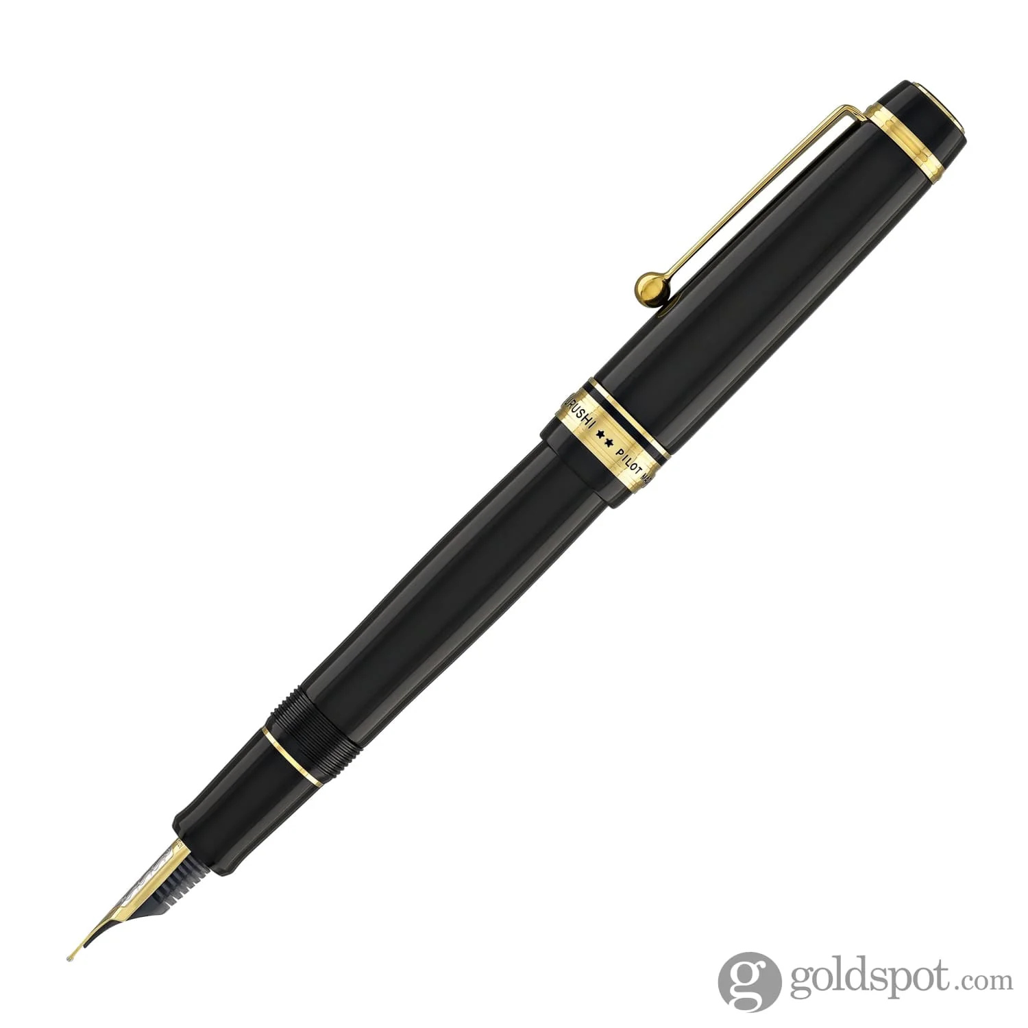 Pilot Custom 845 Fountain Pen in Black Urushi - Image 3