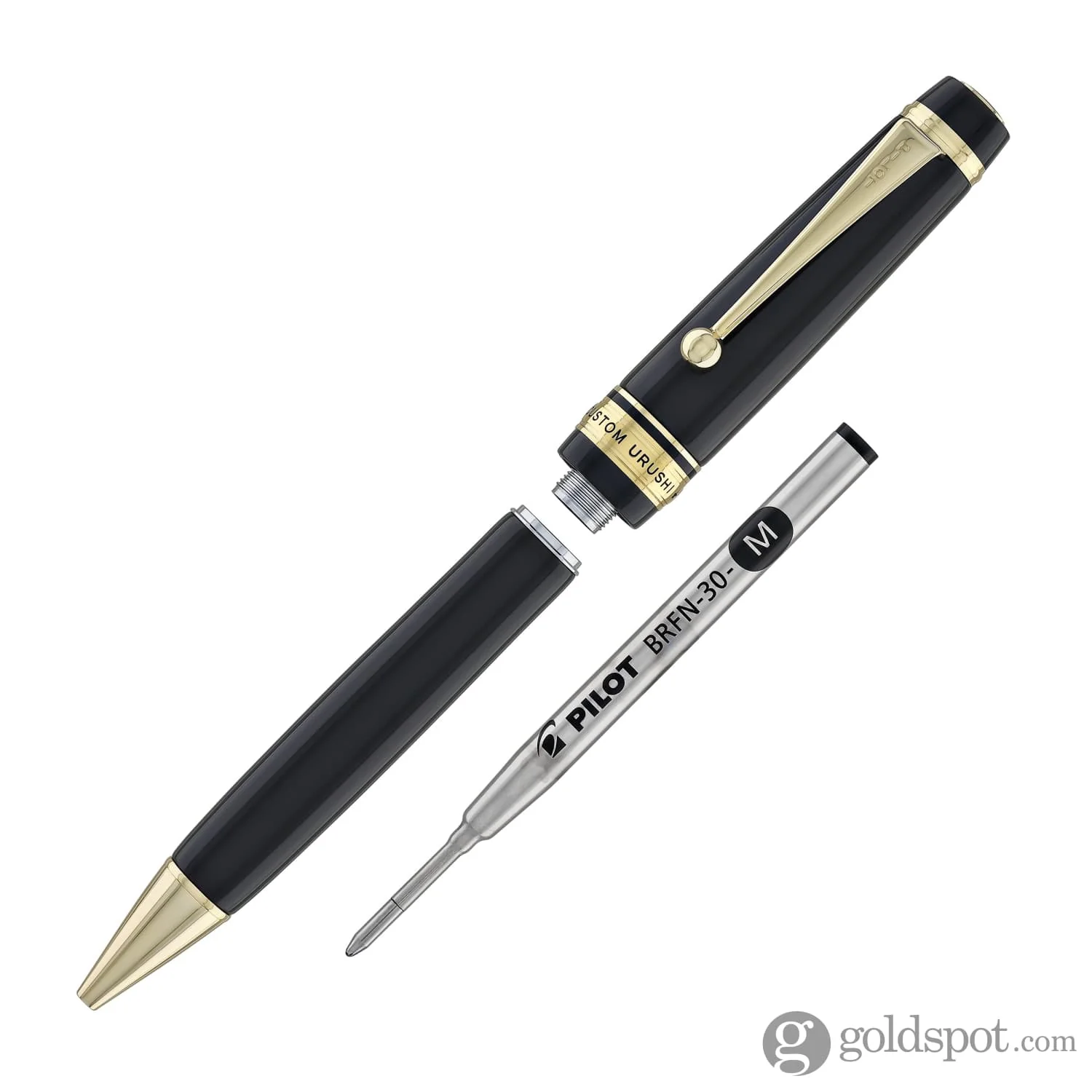 Pilot Custom Urushi Ballpoint Pen in Black - Image 5