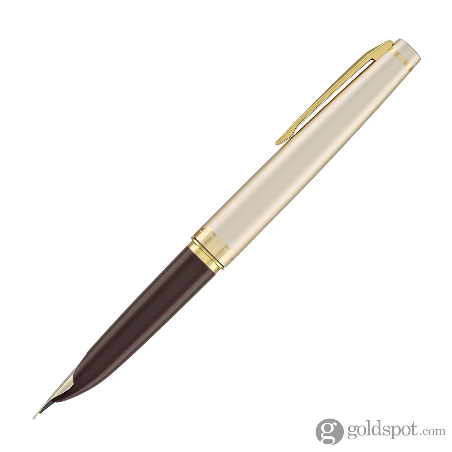 Pilot E95s Fountain Pen in Burgundy & Ivory - Image 3