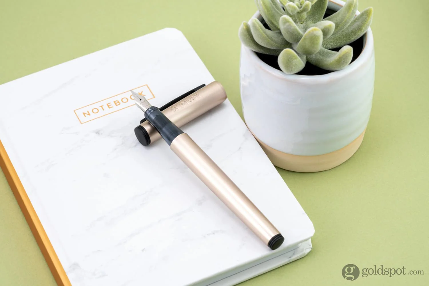 Pilot Explorer Fountain Pen in Gold - Image 2