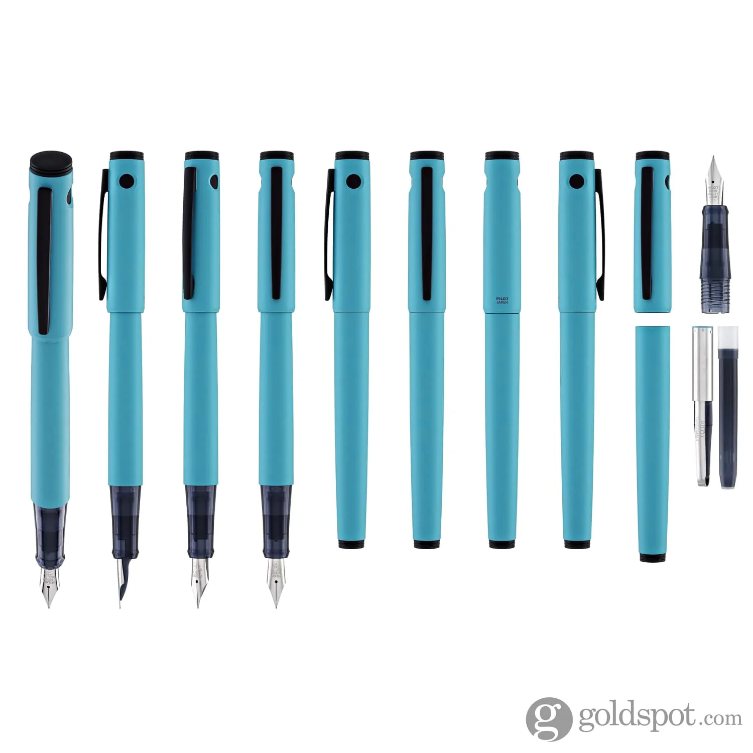 Pilot Explorer Fountain Pen in Turquoise Matte - Image 9