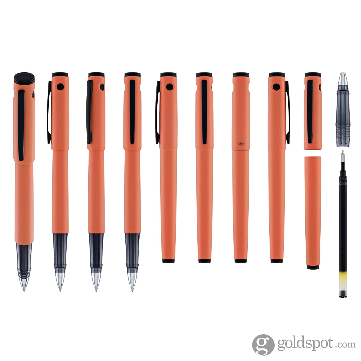 Pilot Explorer G2 Gel Rollerball Pen in Coral Matte - Image 9