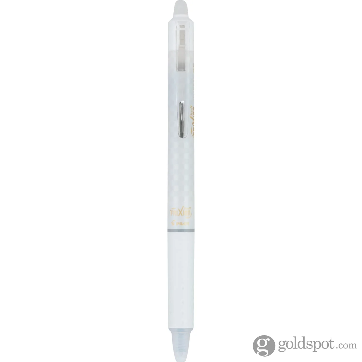 Pilot FriXion Clicker Erasable Gel Pens in White - Extra Fine Point - Pack of 3 - Image 2