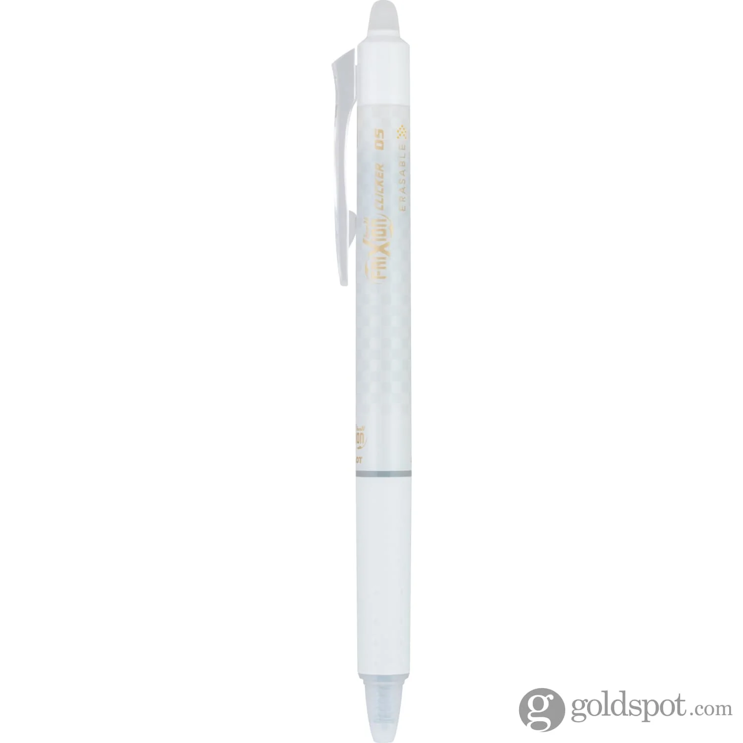 Pilot FriXion Clicker Erasable Gel Pens in White - Extra Fine Point - Pack of 3 - Image 3