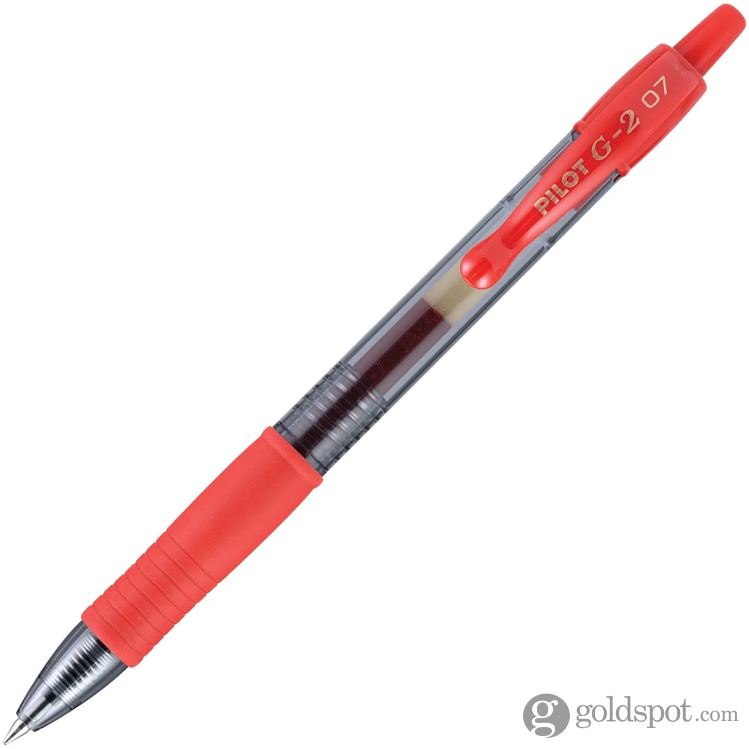 Pilot G2 Retractable Premium Gel Ink Pens in Red - Pack of 12 - Image 2
