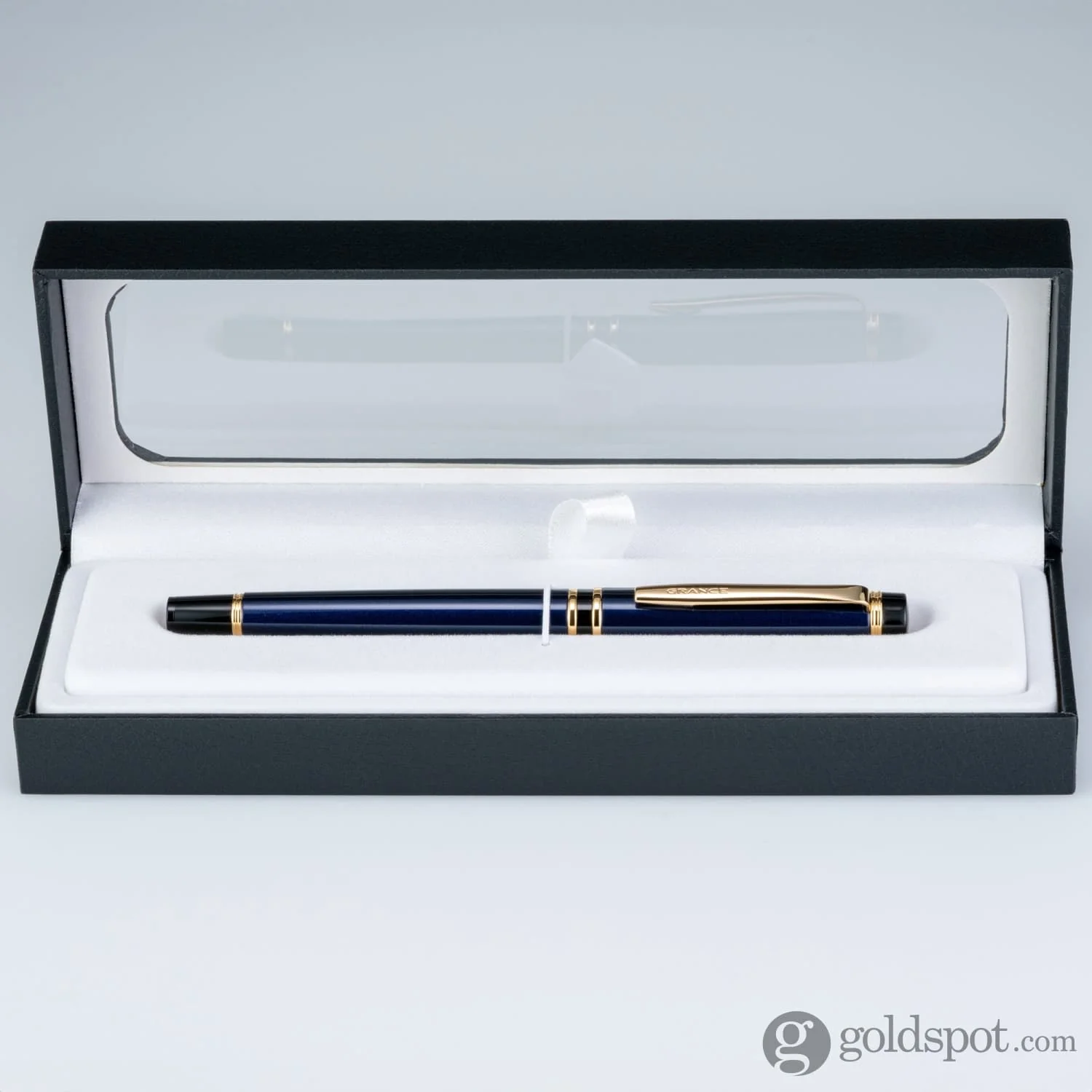 Pilot Grance Fountain Pen in Deep Navy Blue - 14k Gold Nib - Image 10