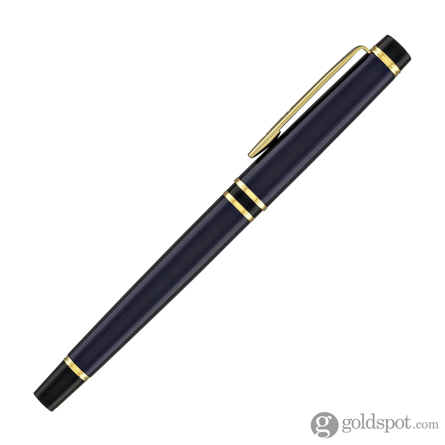 Pilot Grance Fountain Pen in Deep Navy Blue - 14k Gold Nib - Image 5