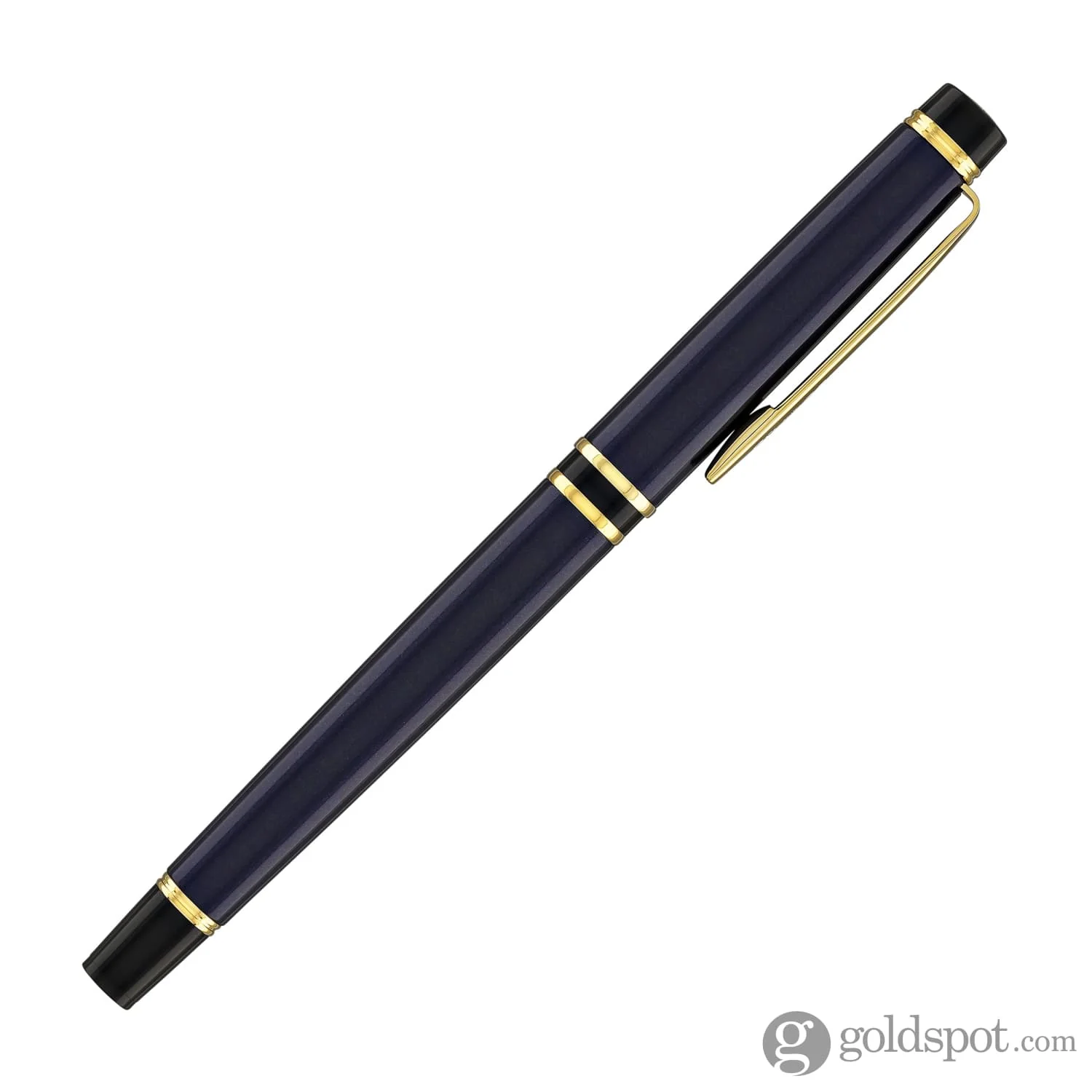 Pilot Grance Fountain Pen in Deep Navy Blue - 14k Gold Nib - Image 6