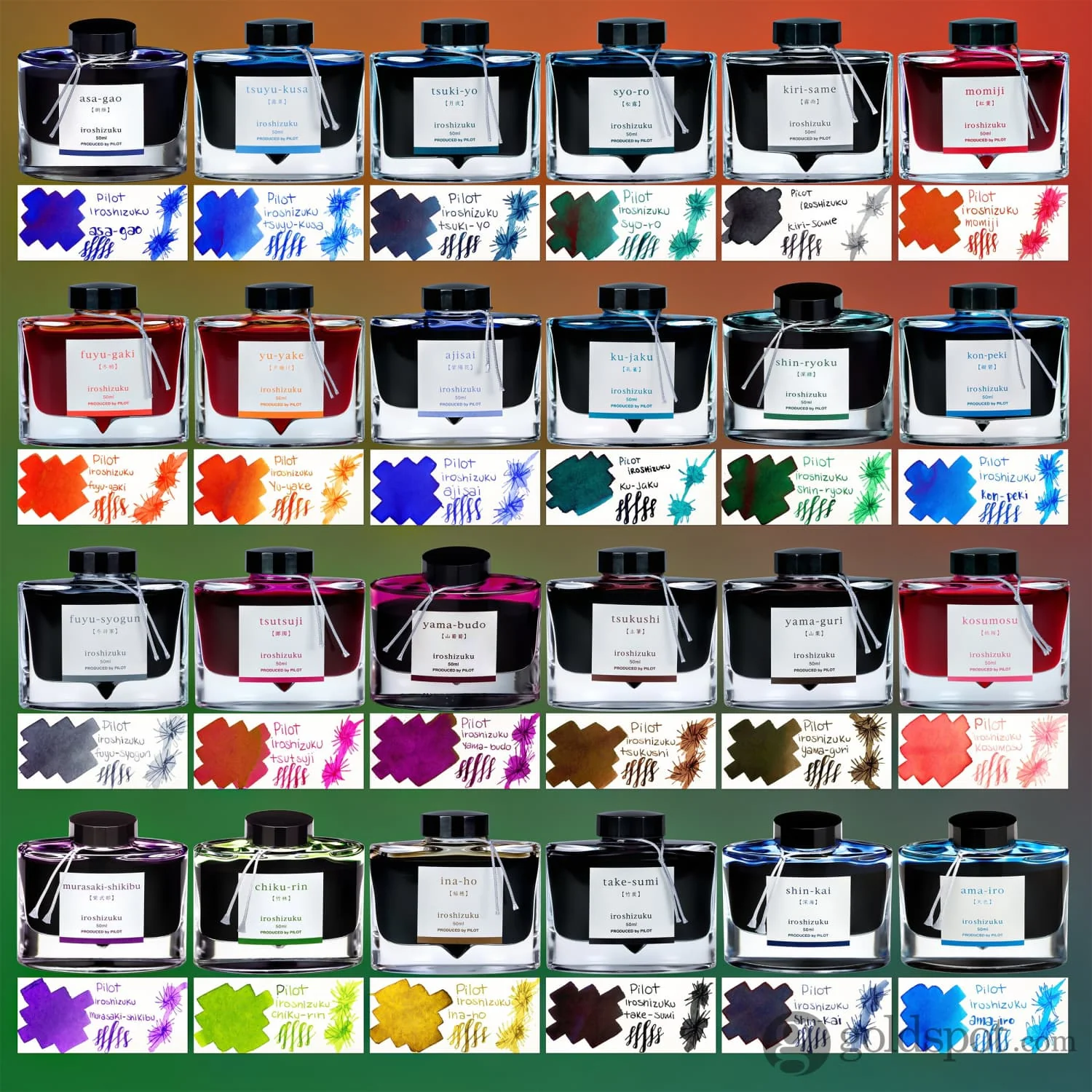 Pilot Iroshizuku Bottled Ink in Take-Sumi Ink (Bamboo Charcoal Black) - 50 mL - Image 4