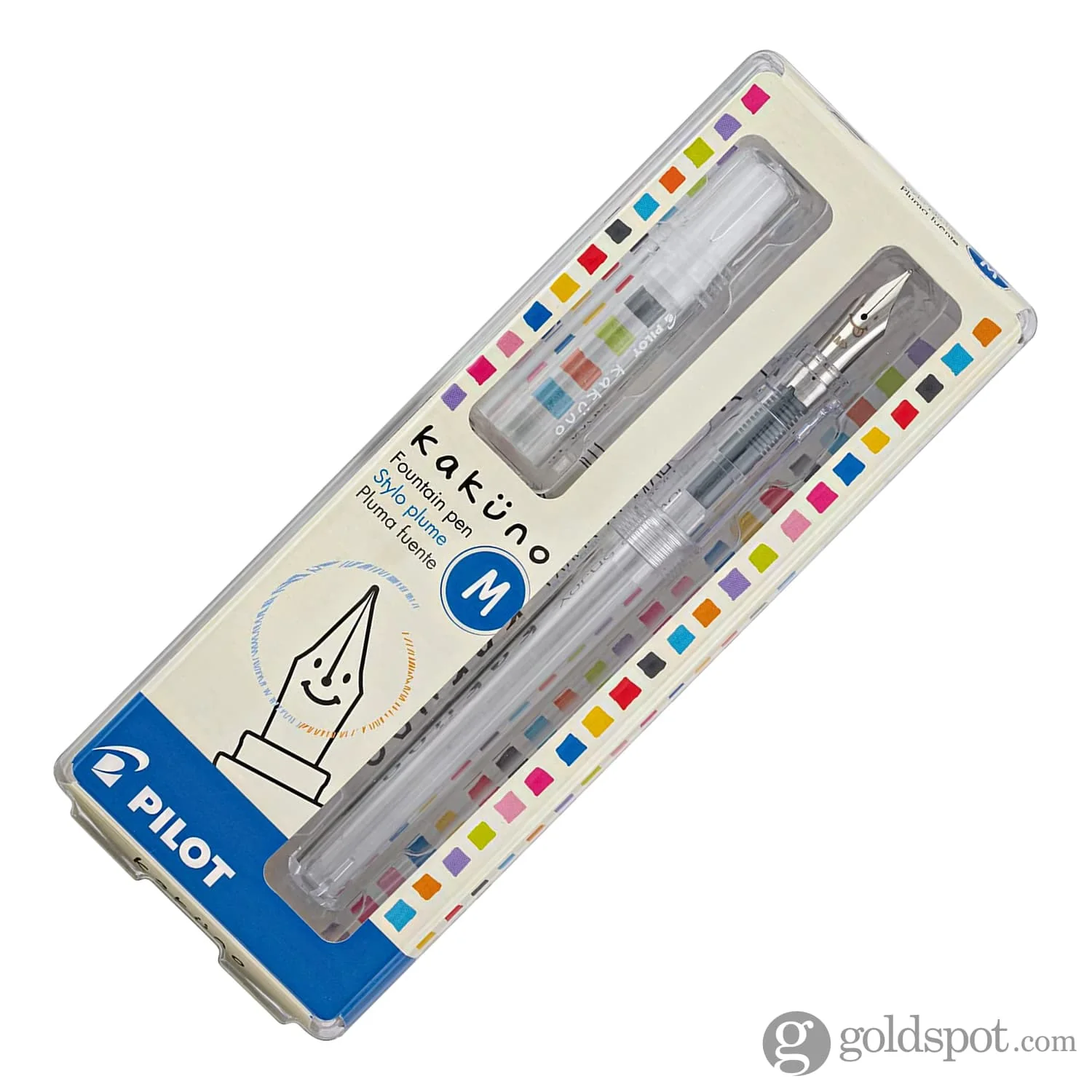 Pilot Kakuno Fountain Pen in Clear - Image 3