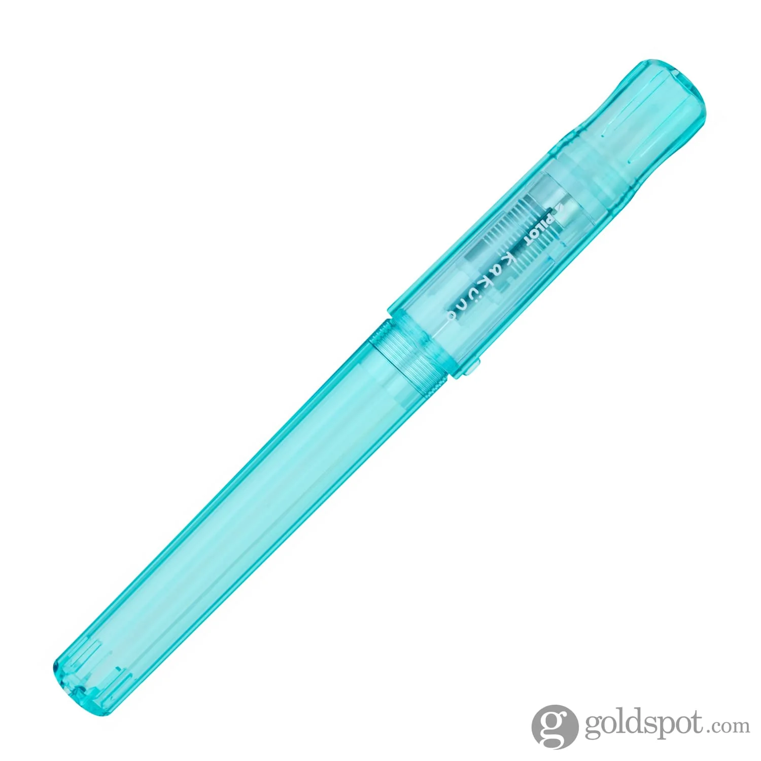 Pilot Kakuno Fountain Pen in Translucent Aqua - Image 2