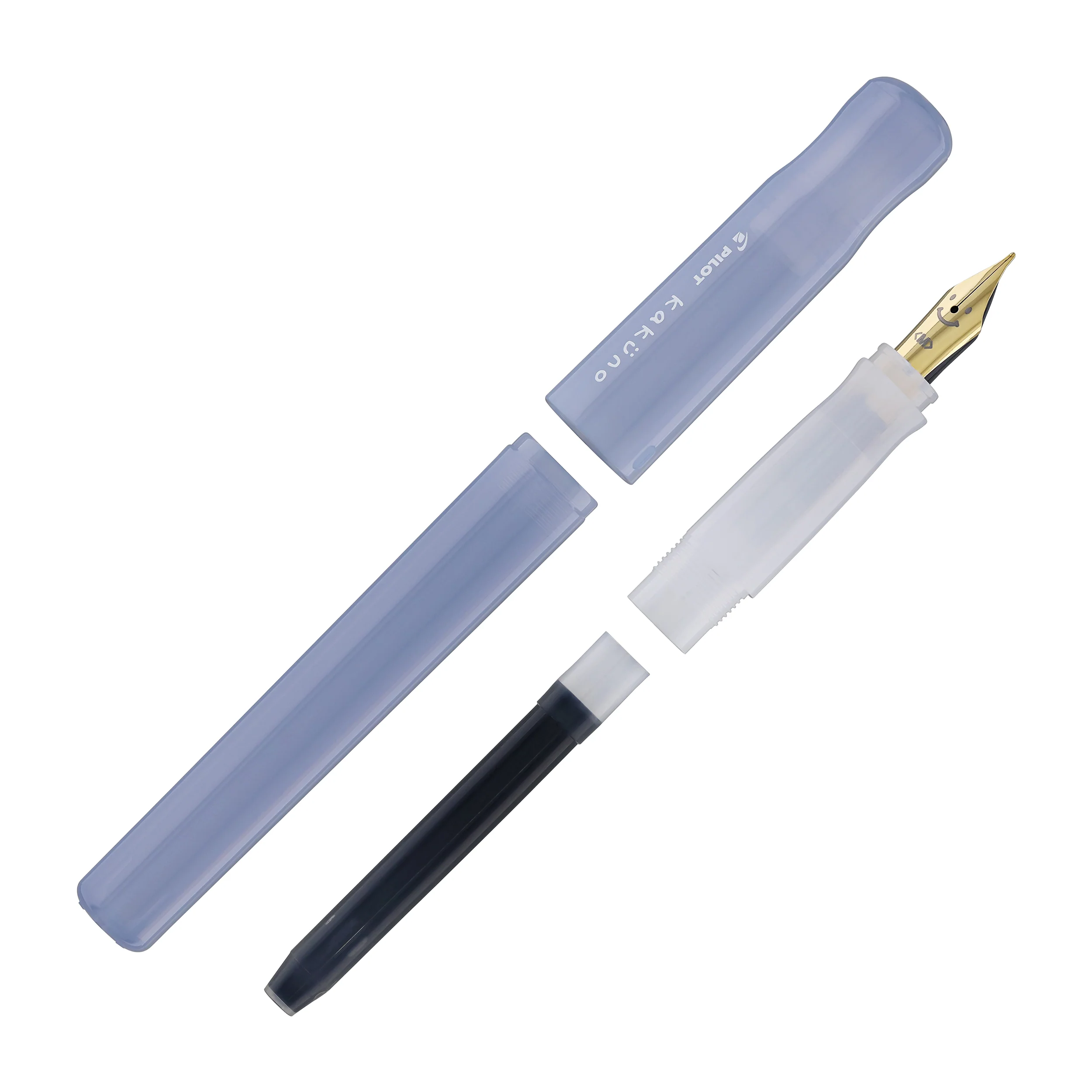Pilot Kaküno Madoromi Fountain Pen in Translucent Twilight Periwinkle - Image 6