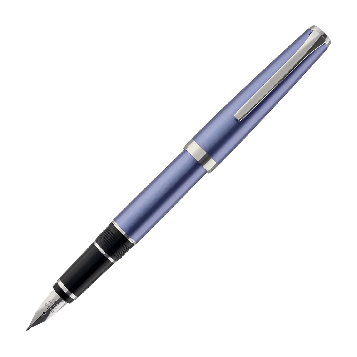Pilot Metal Falcon Fountain Pen in Sapphire - 14K Gold Soft Flexible