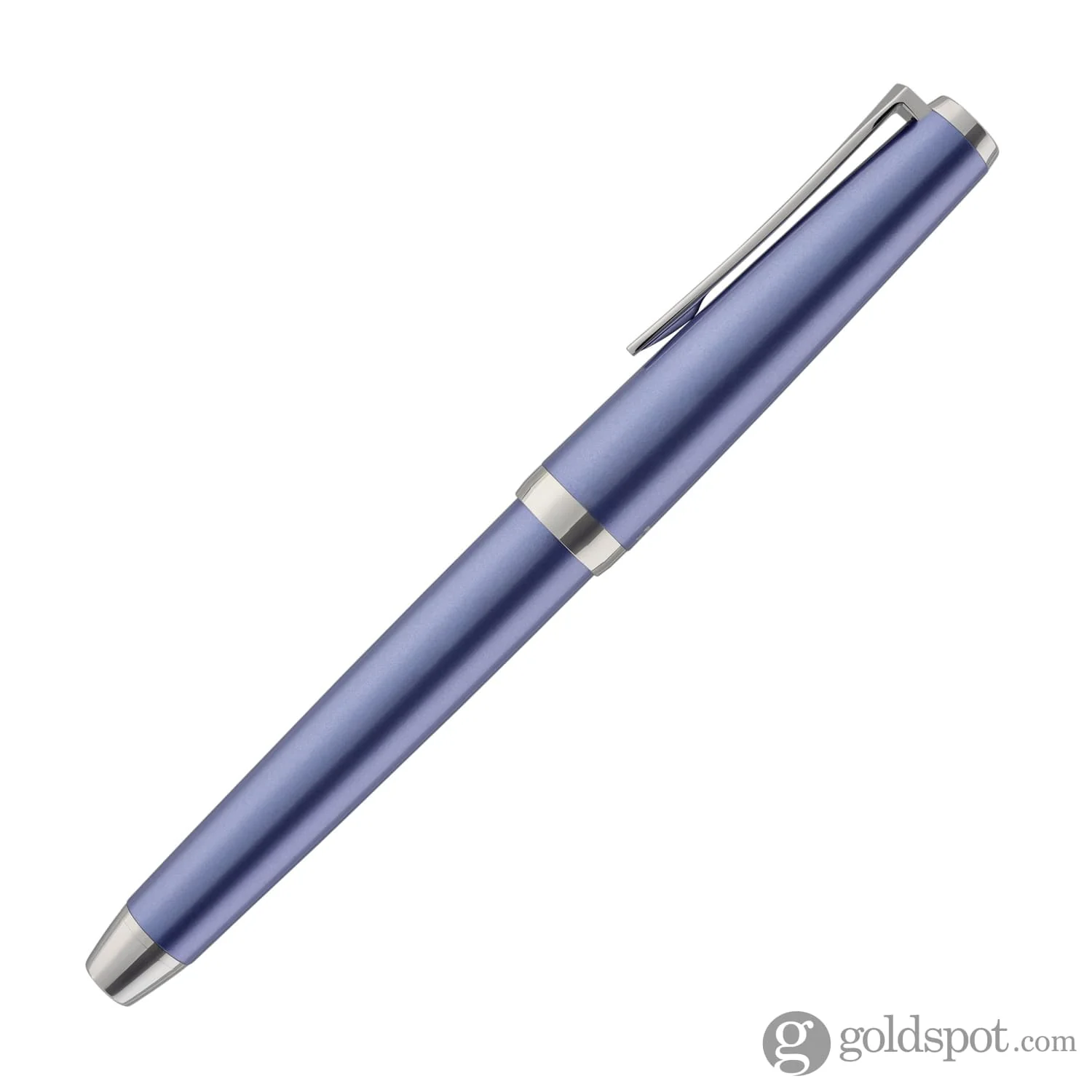 Pilot Metal Falcon Fountain Pen in Sapphire - 14K Gold Soft Flexible - Image 5